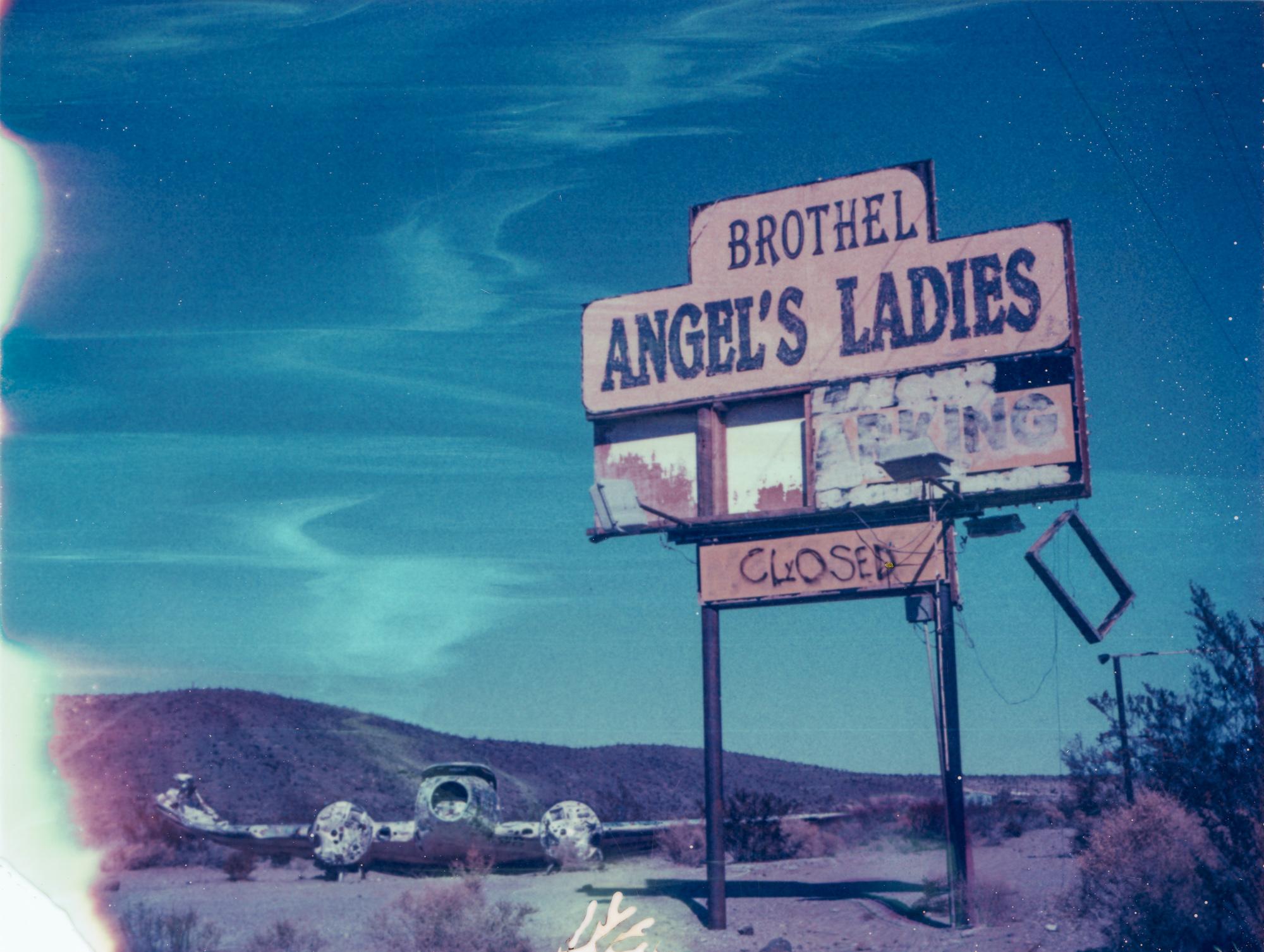 Angels II - 21st Century, Polaroid, Landscape Photography, Contemporary, Color
