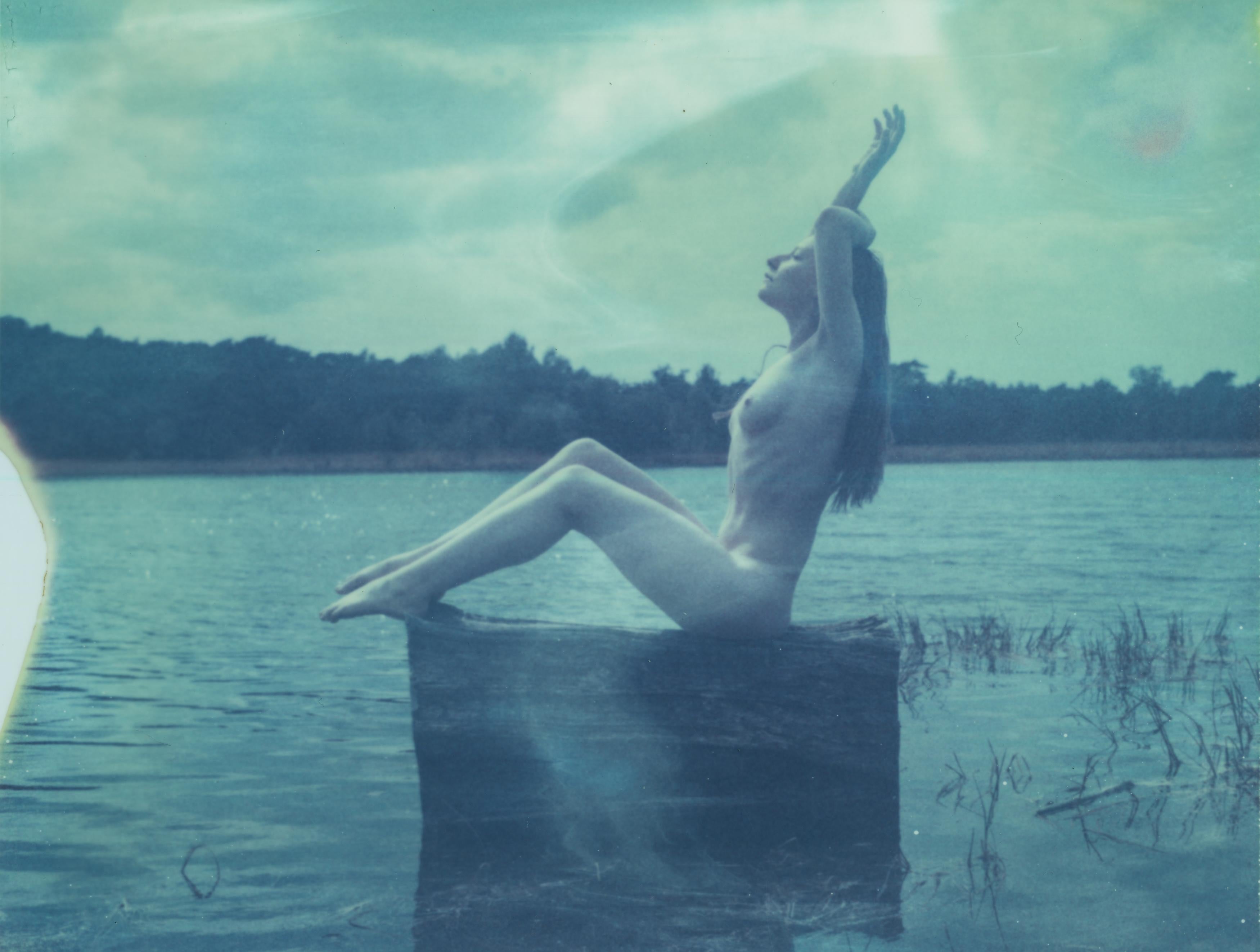 Kirsten Thys van den Audenaerde Color Photograph - Atmosphere - Polaroid, Women, 21st Century, Nude, Landscape