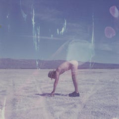 Balancing act in Blue  (The crazy Adventures of David C.) Contemporary, Nude