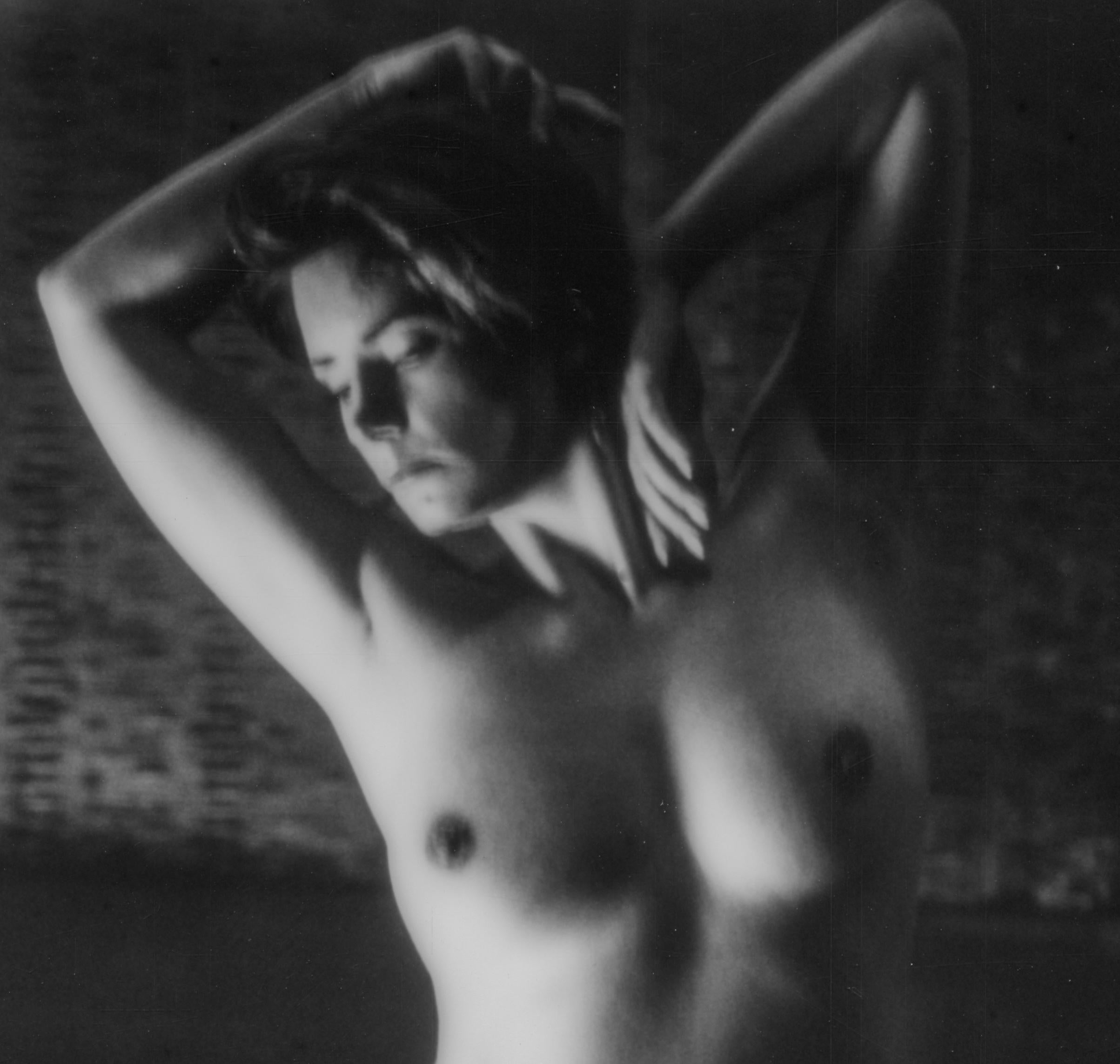 Before you came - Polaroid, Women, 21st Century, Nude - Photograph by Kirsten Thys van den Audenaerde