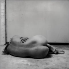 Bend and break - Polaroid, Black and White, Women, 21st Century, Nude