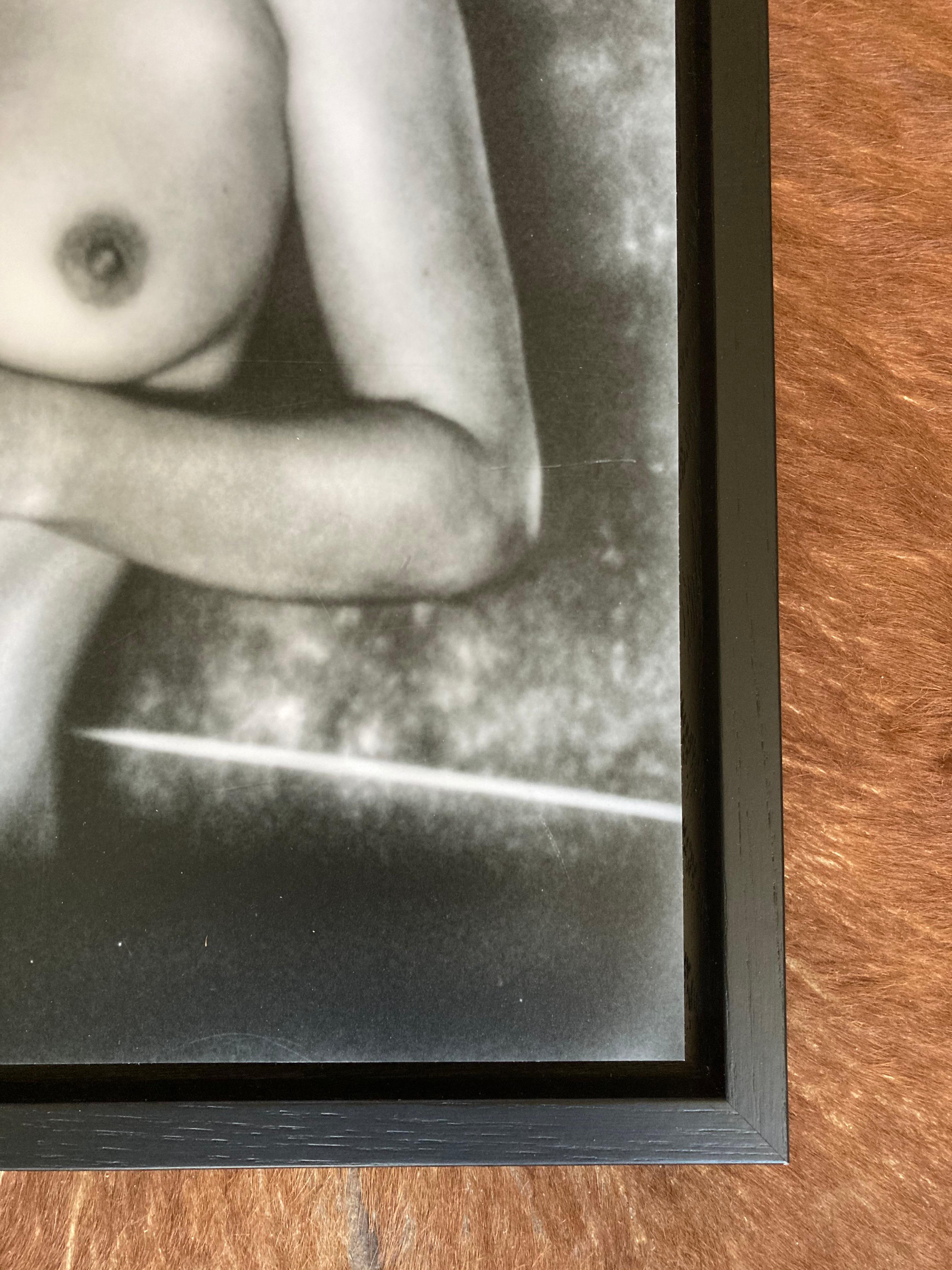 Blinded - Polaroid, Black and White, Women, 21st Century, Nude 1