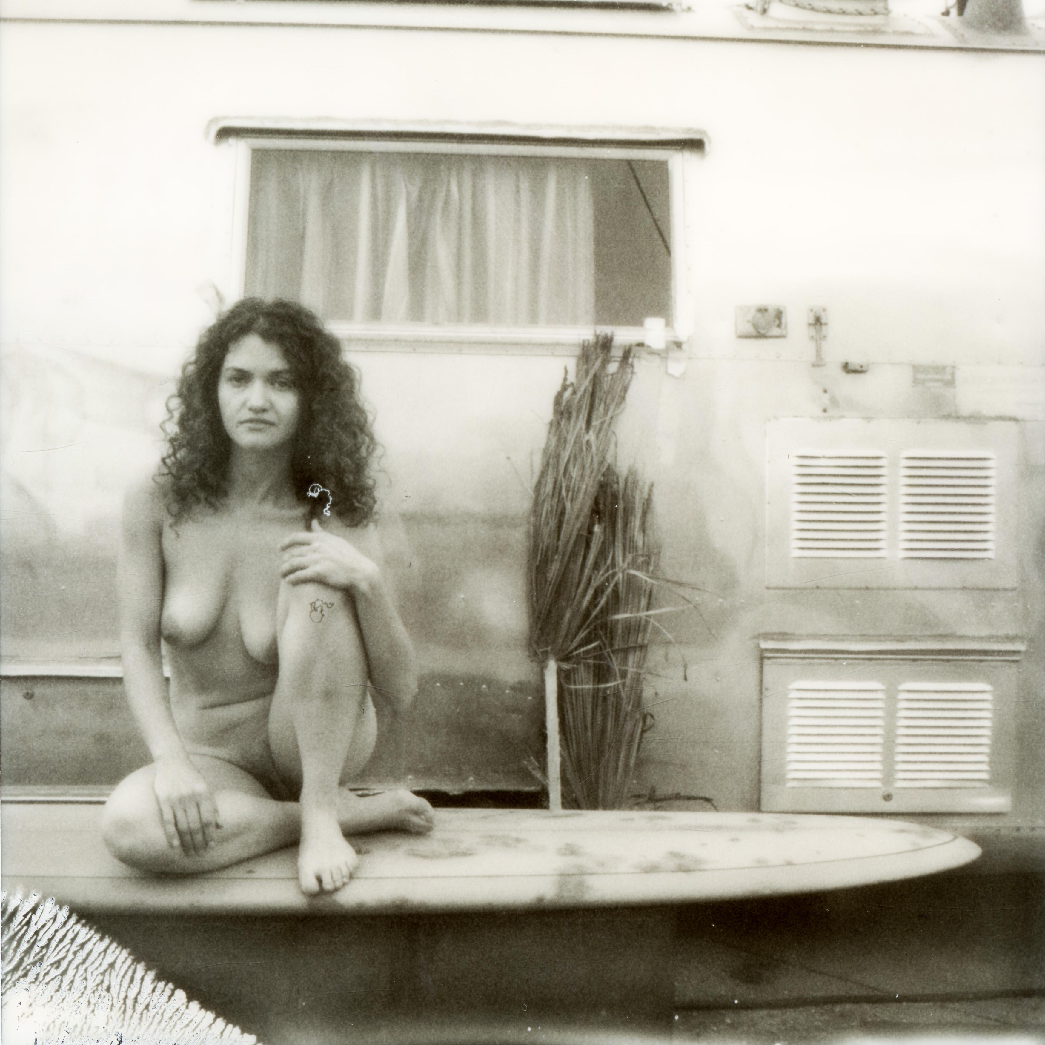 Kirsten Thys van den Audenaerde Nude Photograph - Breeze  - Contemporary, Nude, Women, Polaroid, 21st Century