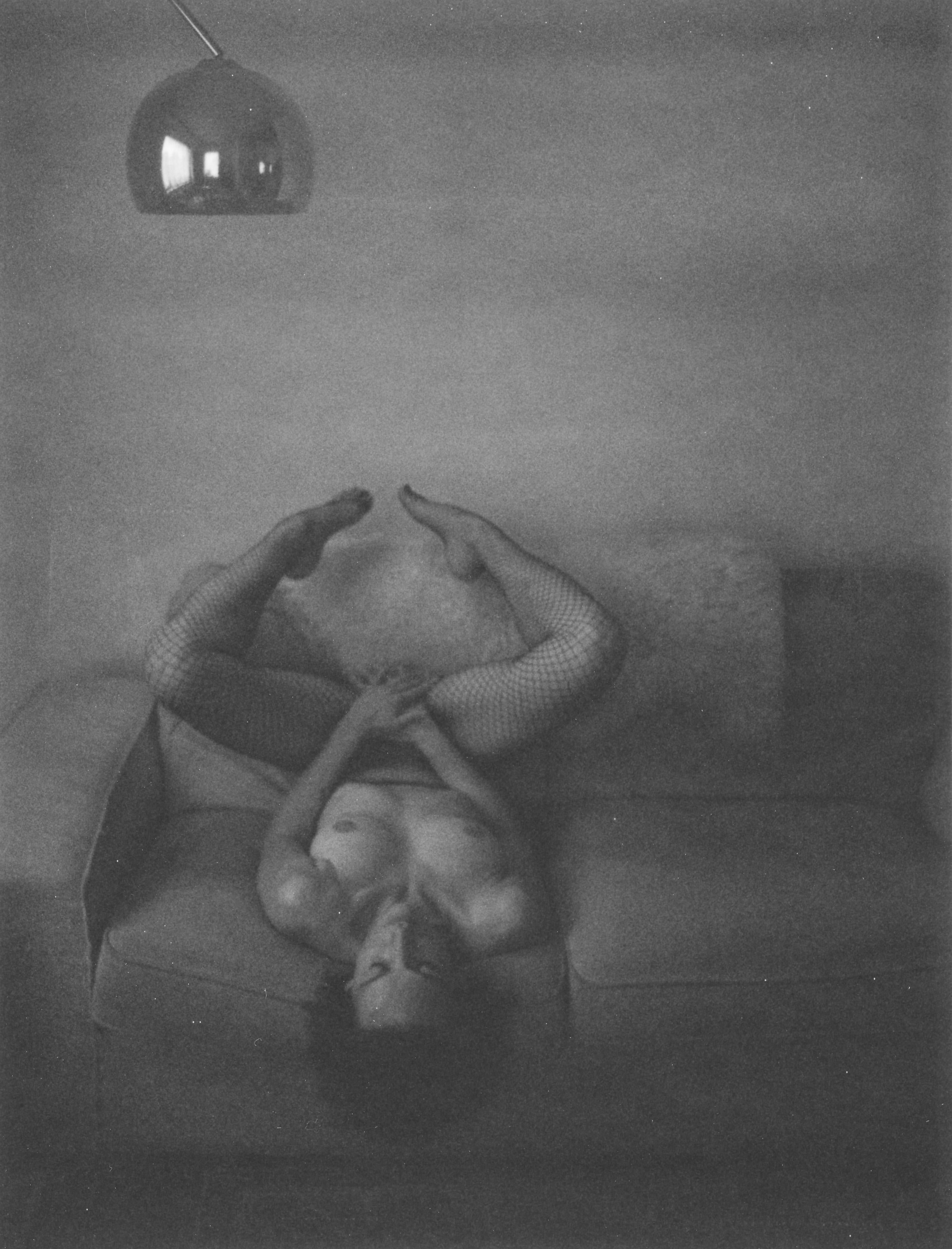 Kirsten Thys van den Audenaerde Black and White Photograph - Crystalised - Contemporary, Nude, Women, Polaroid, 21st Century