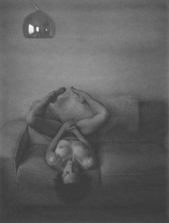 Polaroid, nu contemporain en cristal, femmes, XXIe siècle