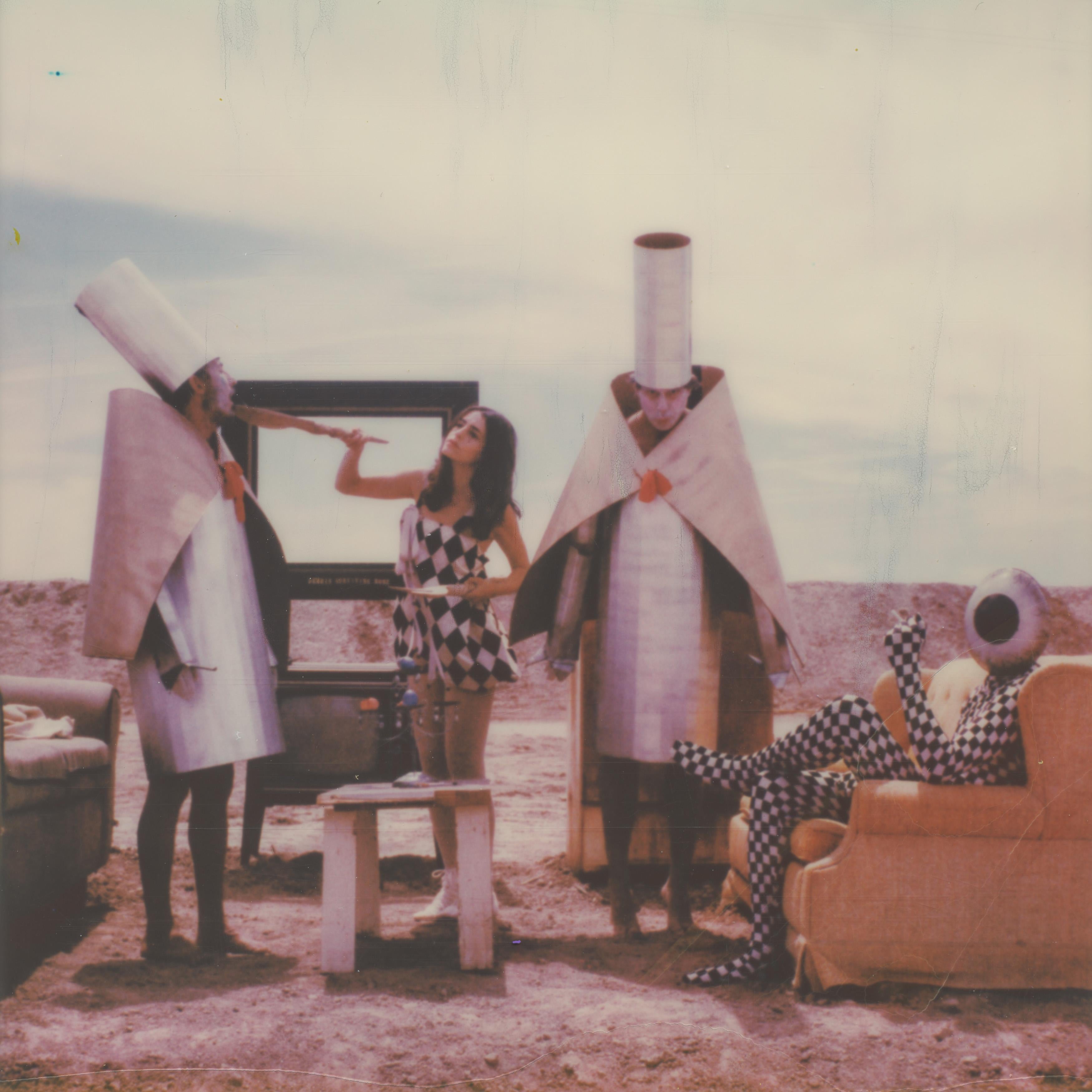 Kirsten Thys van den Audenaerde Figurative Photograph - Dada (Bombay all Day) - Contemporary, Polaroid, Women, 21st Century