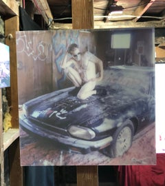 Devil Inside (The crazy Adventures of David C.) - Contemporary, Nude, Polaroid