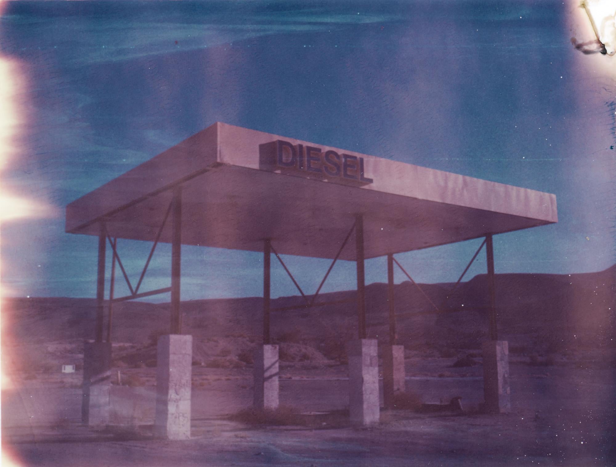 Diesel - 2018

48x60cm, 
Edition of 7 plus 2 Artist Proofs. 
Archival C-Print based on the original Polaroid. 
Signature label with certificate. 
Artist inventory PL2018 - 414.
Not mounted. 

Kirsten Thys van den Audenaerde is a self-taught
