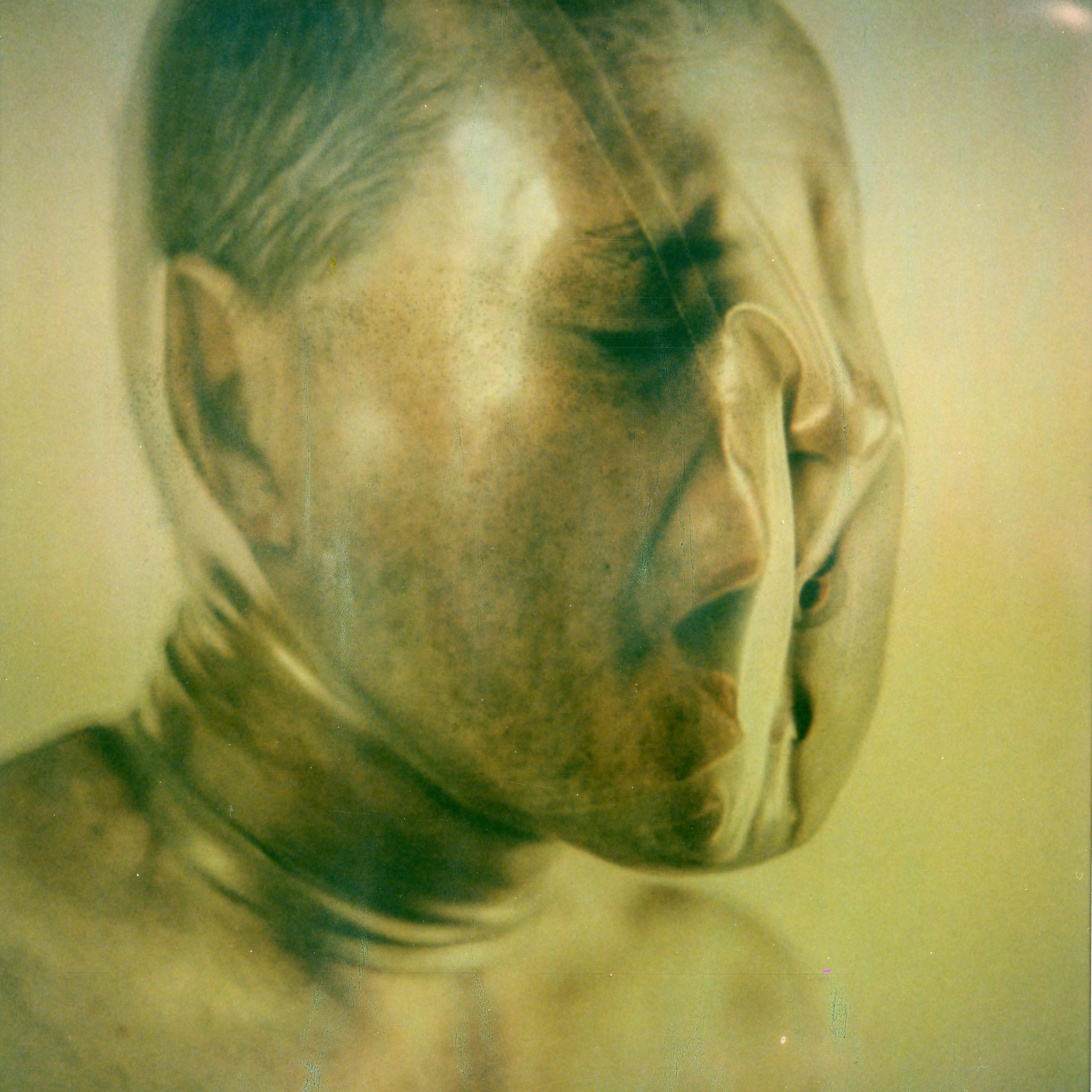 Kirsten Thys van den Audenaerde Color Photograph - Drowning the Noise - Contemporary, Portrait, Women, Polaroid