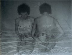 Duality - Contemporary, Polaroid, Black and White, Women, 21st Century, Nude