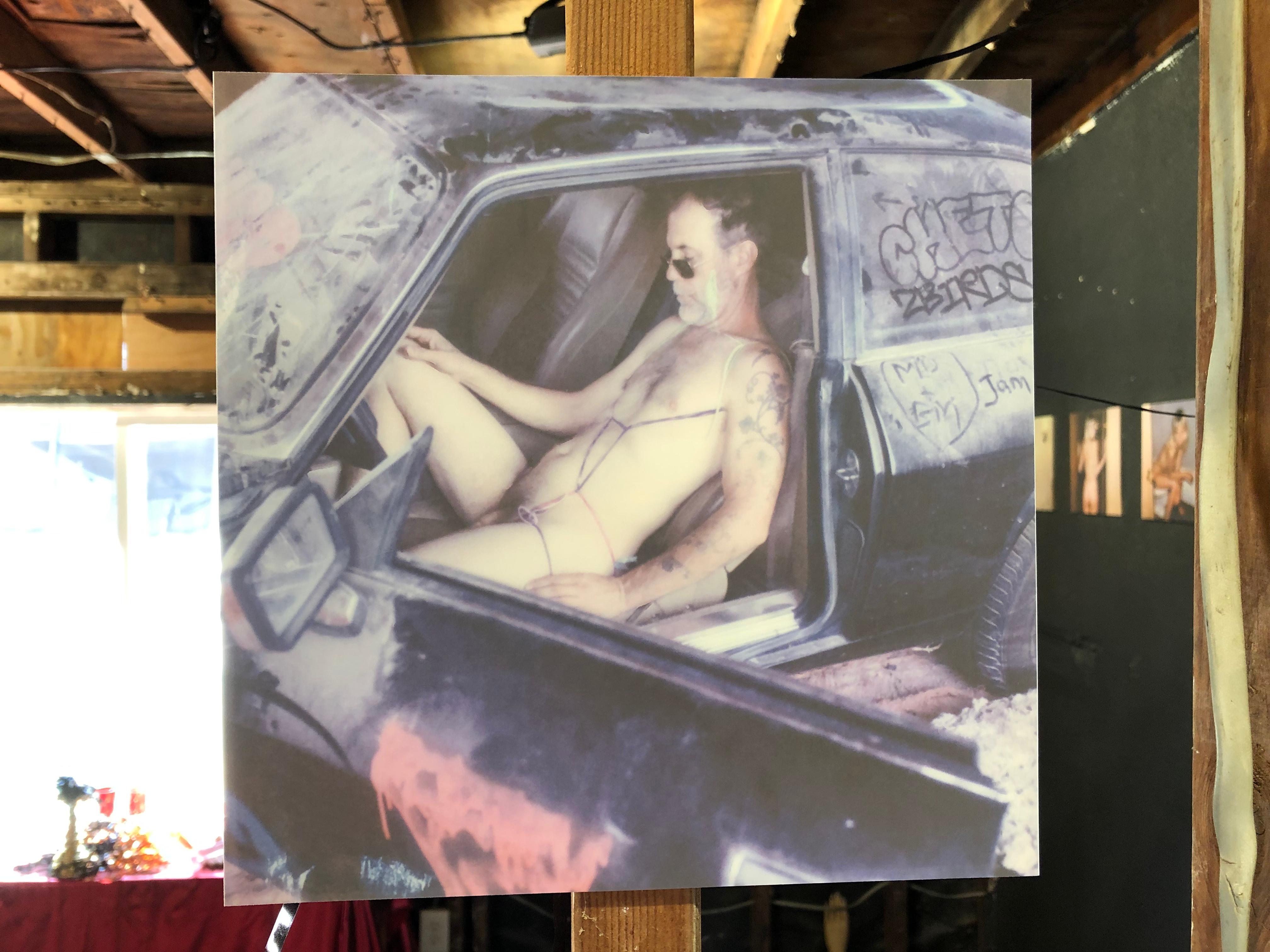 Dude (where's my car) from The crazy Adventures of David C. - Contemporary, Nude - Photograph by Kirsten Thys van den Audenaerde