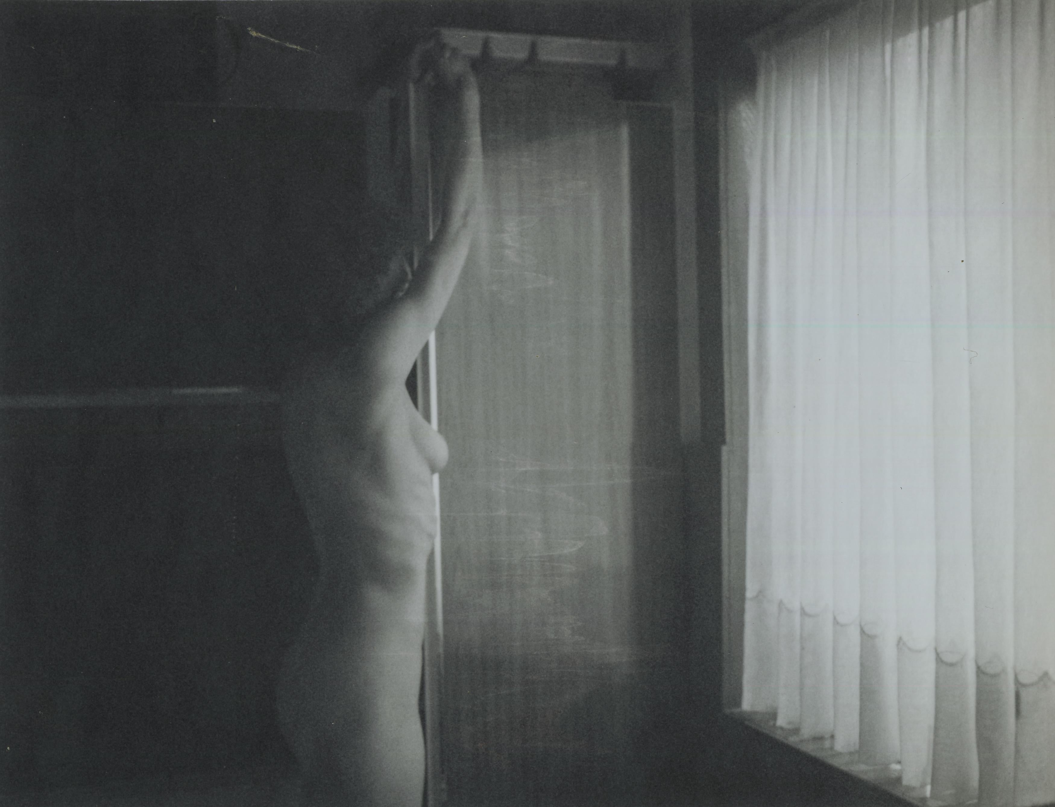 Kirsten Thys van den Audenaerde Black and White Photograph - Elevate - Contemporary, Nude, Women, Polaroid, 21st Century