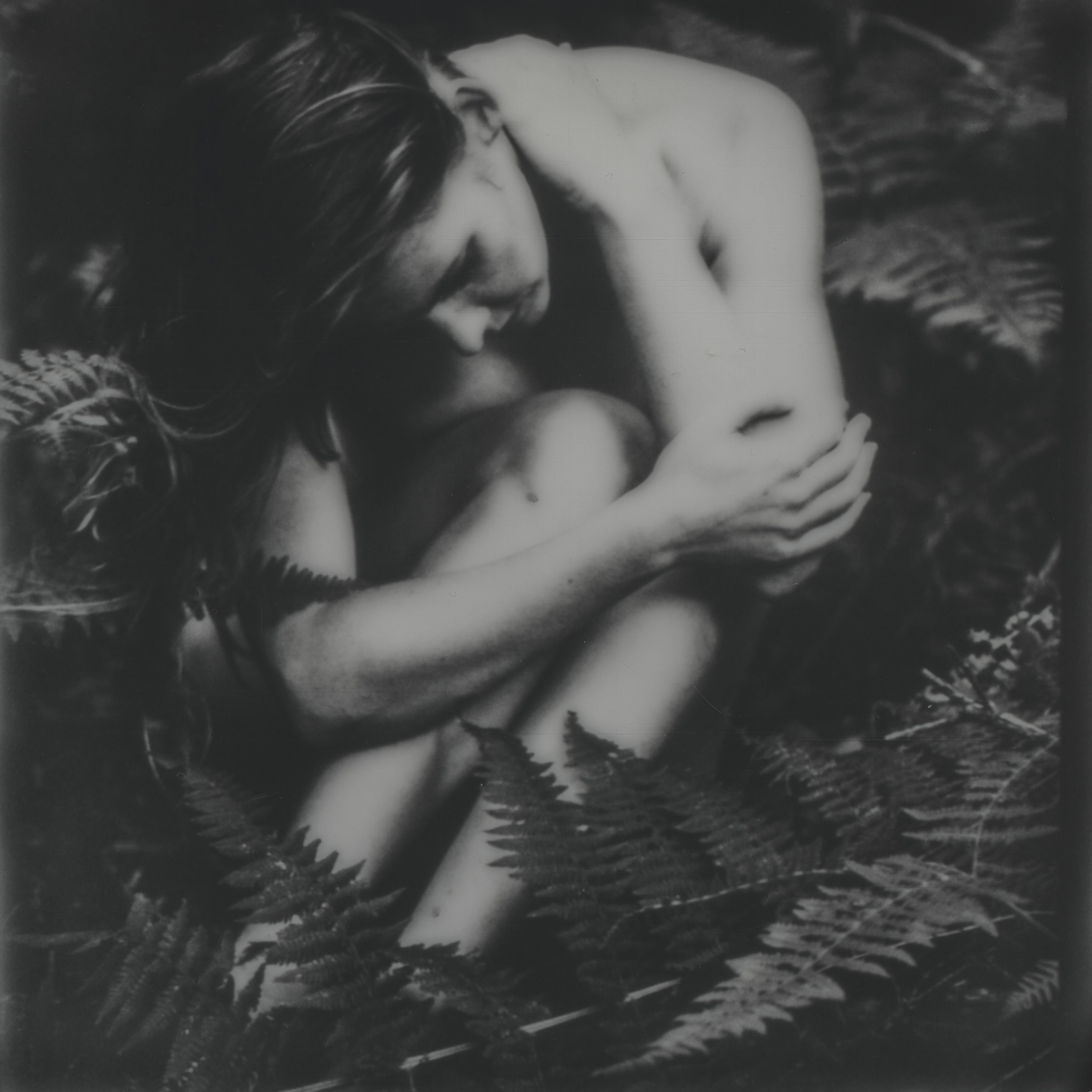 Kirsten Thys van den Audenaerde Black and White Photograph - Fade Out - Contemporary, Nude, Women, Polaroid, 21st Century