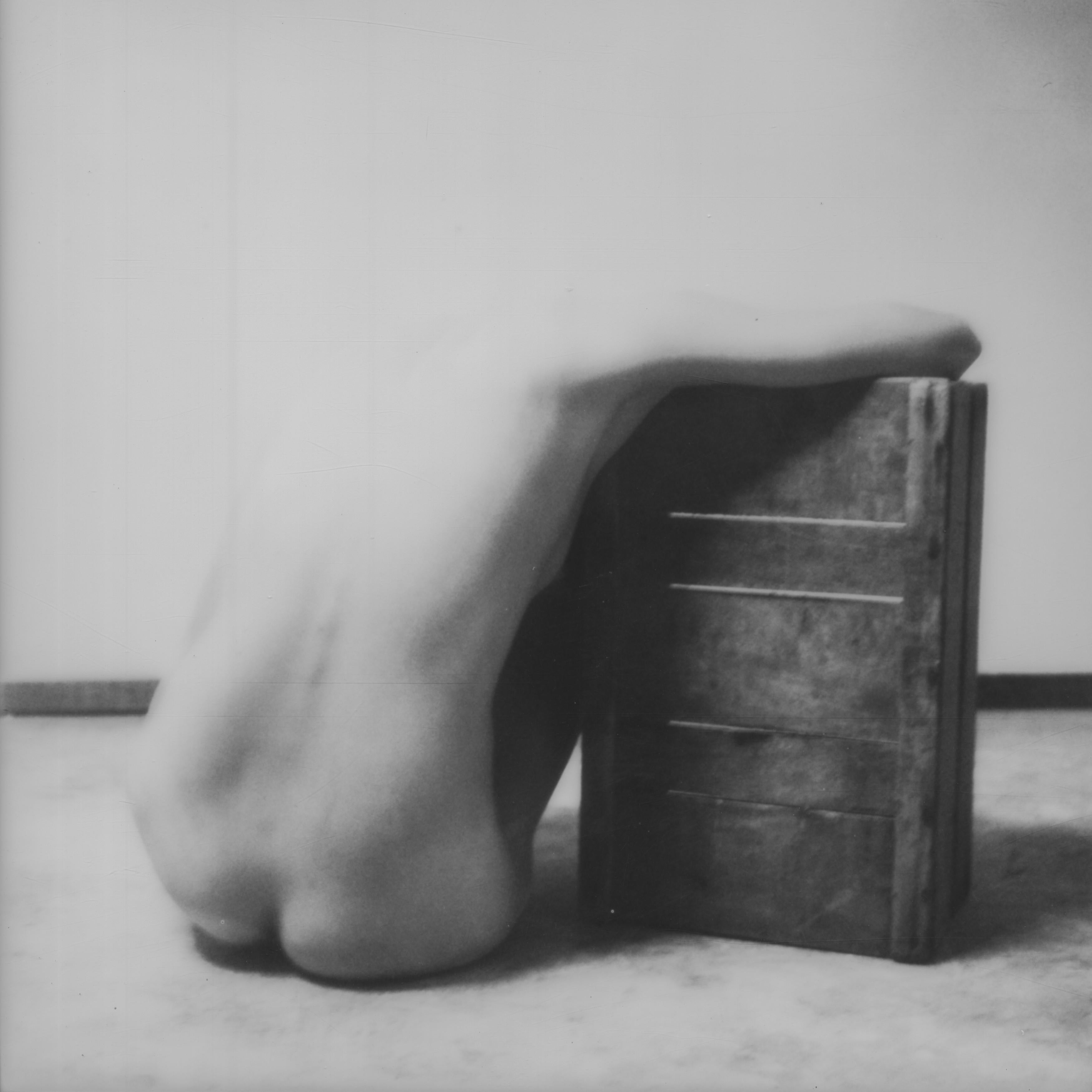 Kirsten Thys van den Audenaerde Black and White Photograph - Fallout - Polaroid, Black and White, Women, 21st Century, Nude