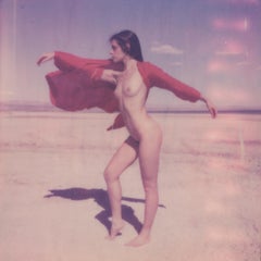 Fly (Bombay Beach) - Contemporary, Polaroid, Color, Women, 21st Century