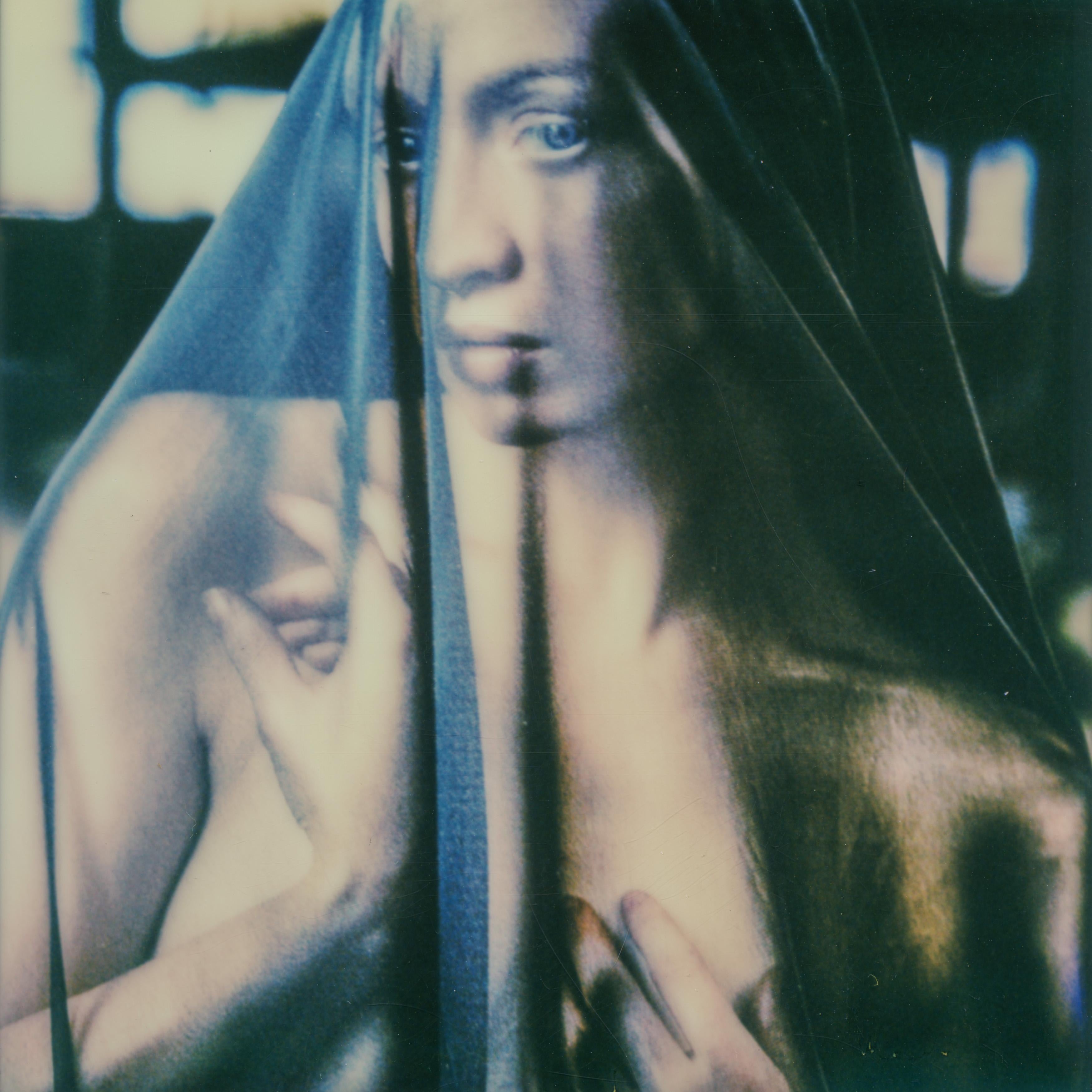 Kirsten Thys van den Audenaerde Black and White Photograph - Gaze - Polaroid, Women, 21st Century, Nude