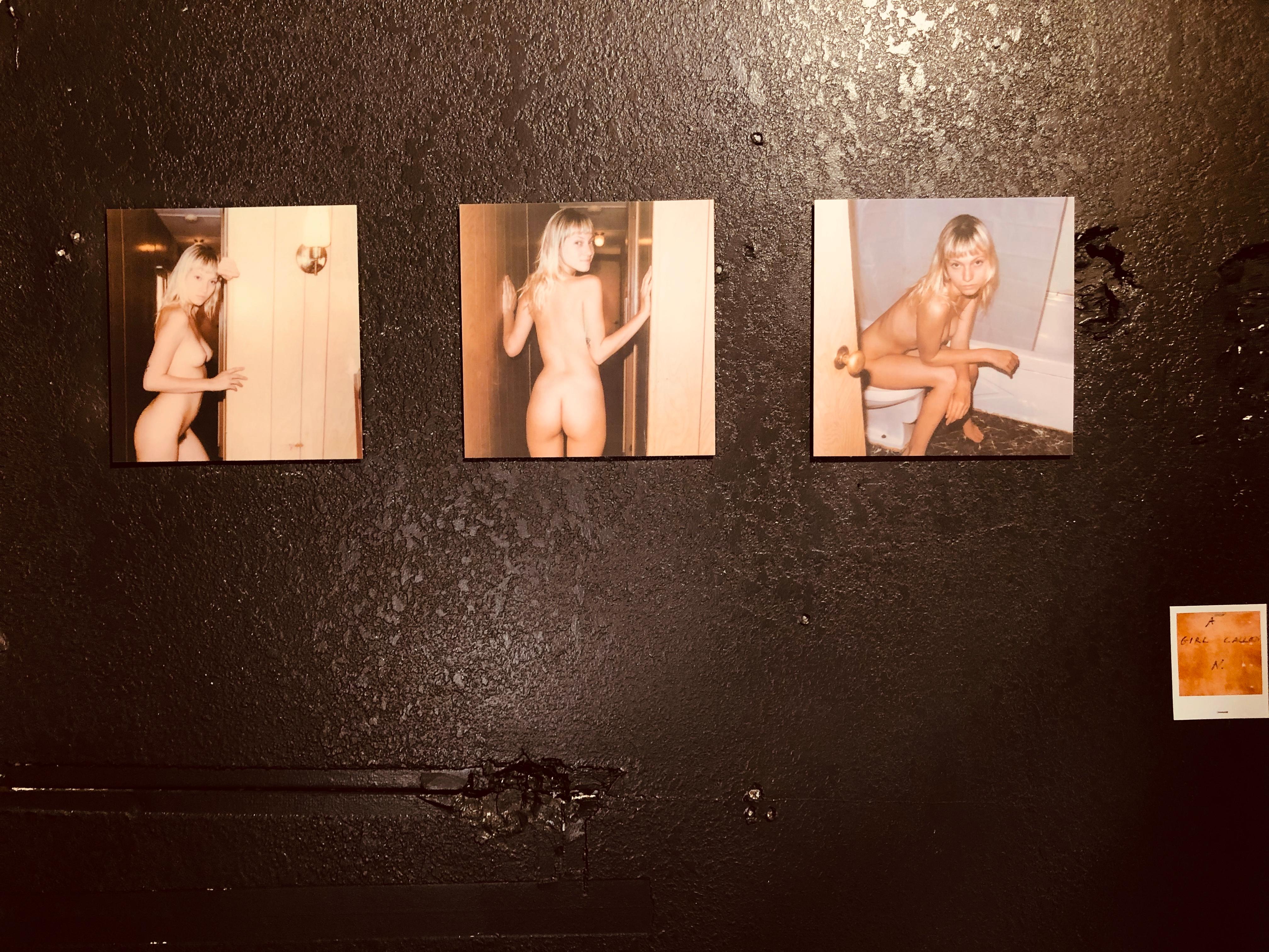 Golden Brown - Contemporary, Nude, Women, Polaroid, 21st Century, Color For Sale 1