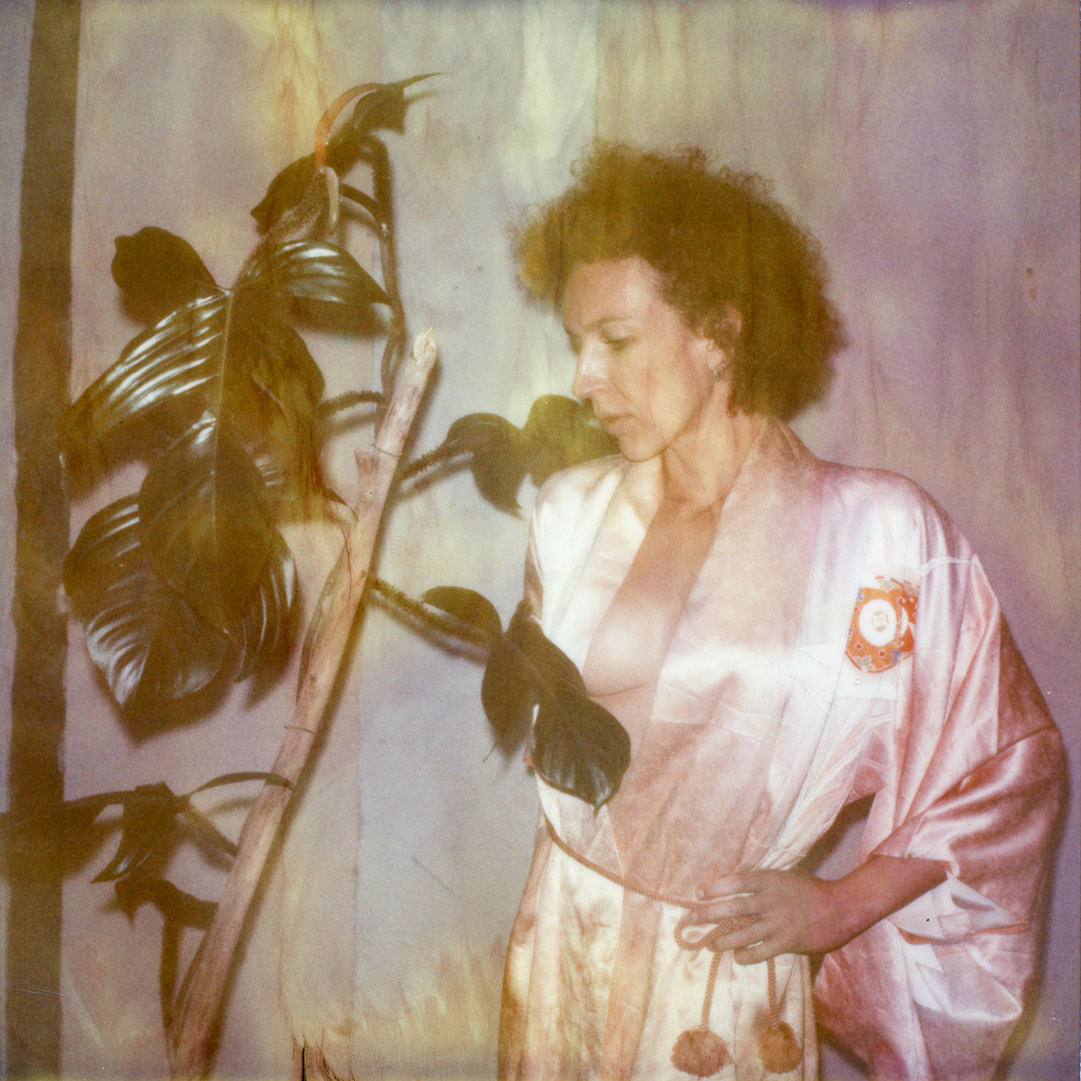 Kirsten Thys van den Audenaerde Portrait Photograph - Golden years - Contemporary, Polaroid, Color, Women, 21st Century