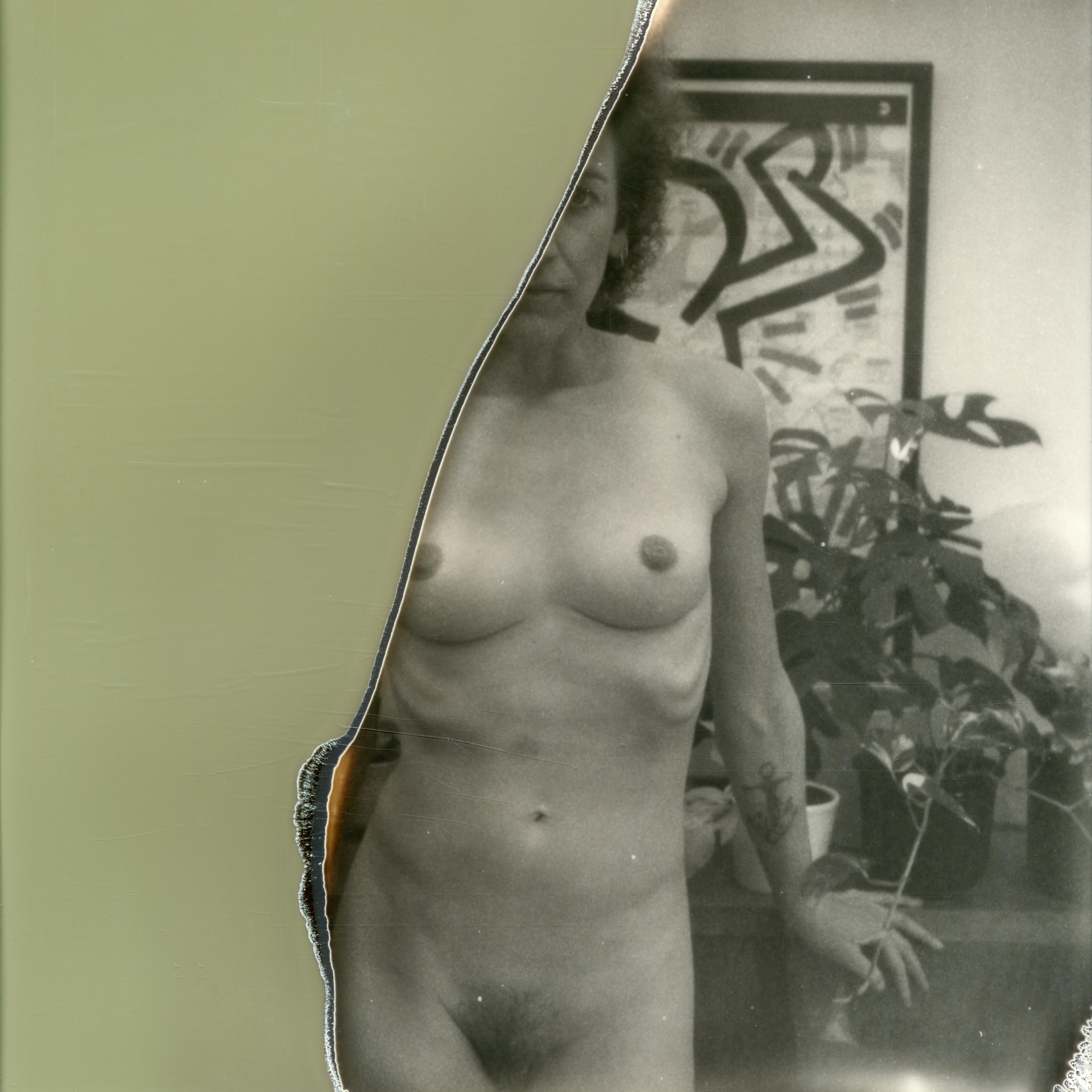 Kirsten Thys van den Audenaerde Nude Photograph - Halfway there - Contemporary, Nude, Women, Polaroid, 21st Century