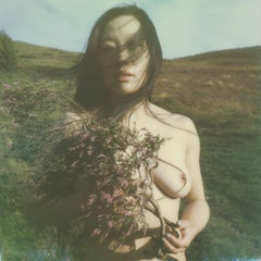 Heather - Contemporary, Nude, 21st Century, Polaroid, Portrait