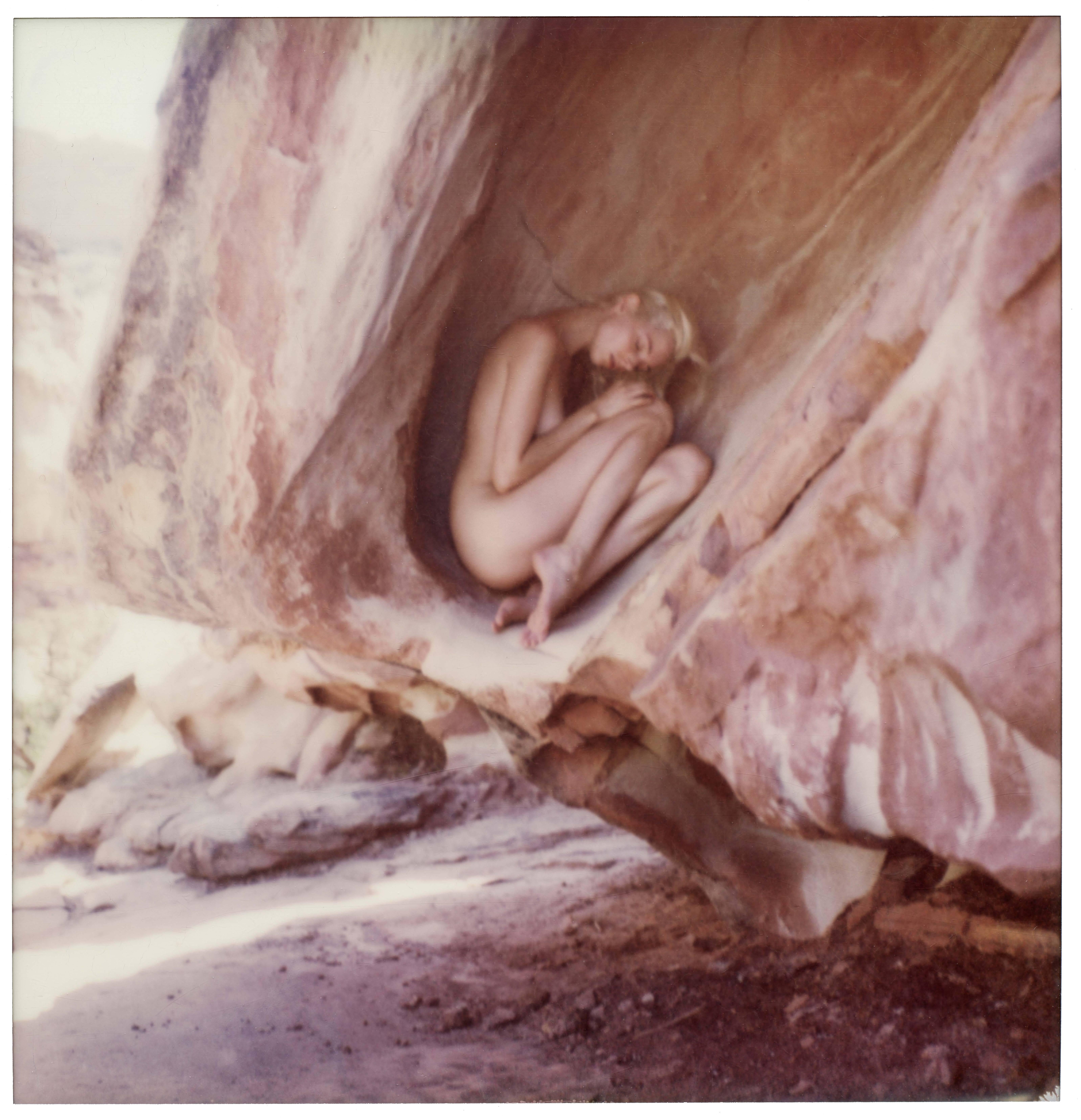Kirsten Thys van den Audenaerde Nude Photograph - Home - 20x20cm, Women, Nude, Polaroid, Photograph, Contemporary, Nature