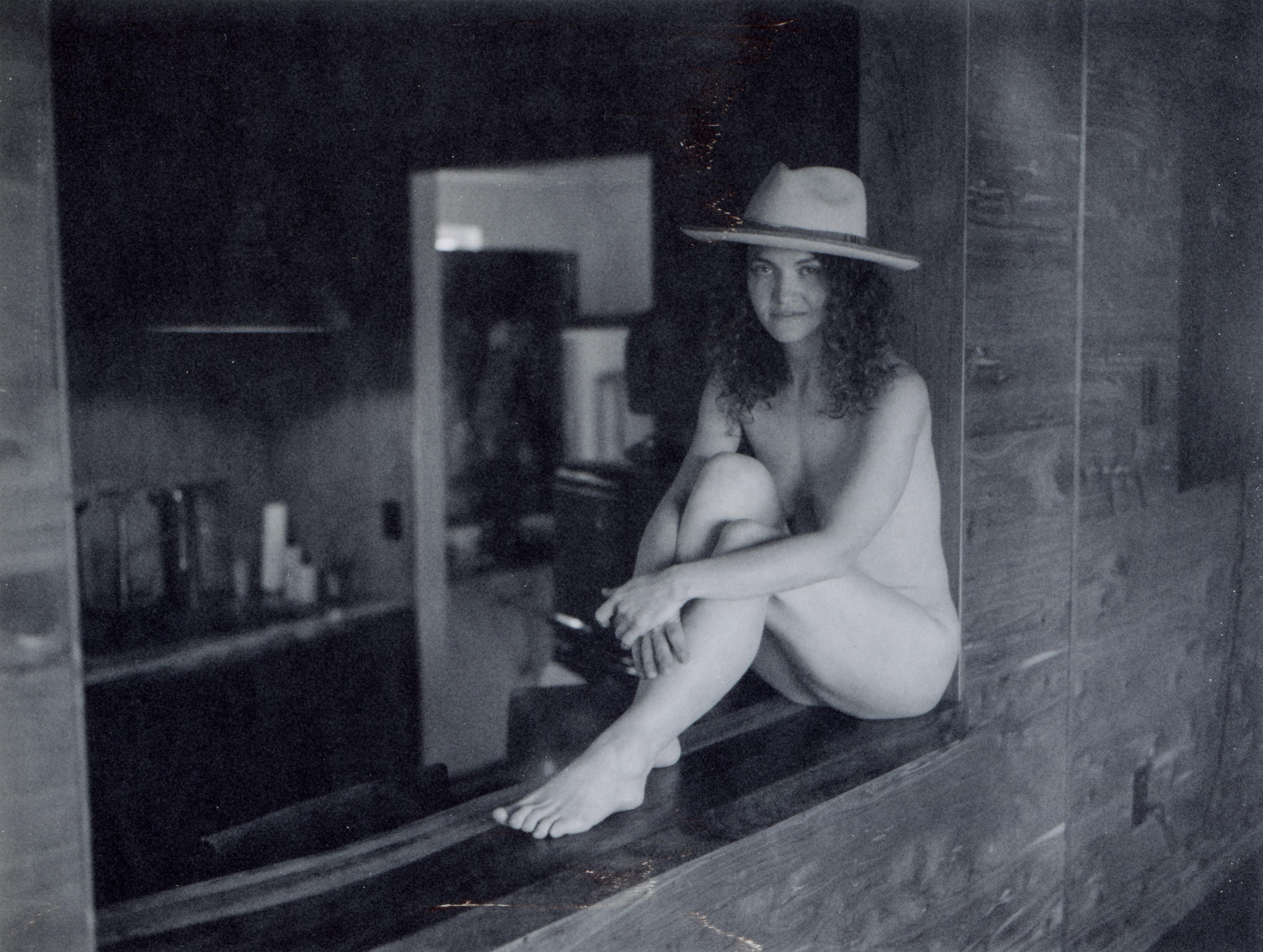 Kirsten Thys van den Audenaerde Nude Photograph - I Remember (Bombay Beach) - Contemporary, Nude, Women, Polaroid, 21st Century