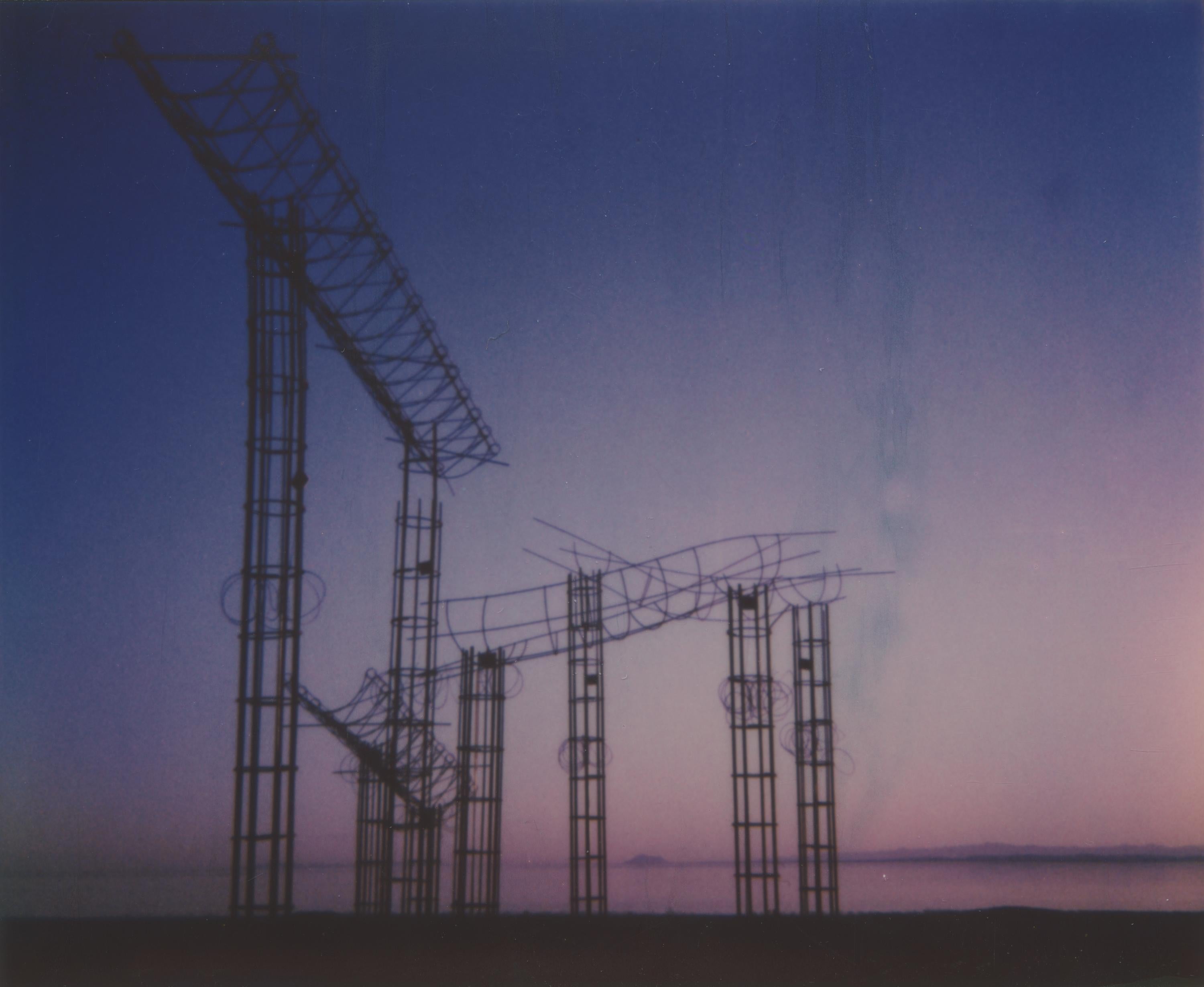 Kirsten Thys van den Audenaerde Landscape Photograph - Last Splash - Polaroid, 21st Century, Contemporary, Color, Landscape