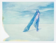 Mirage - Contemporary, Nude, Desert, Blue
