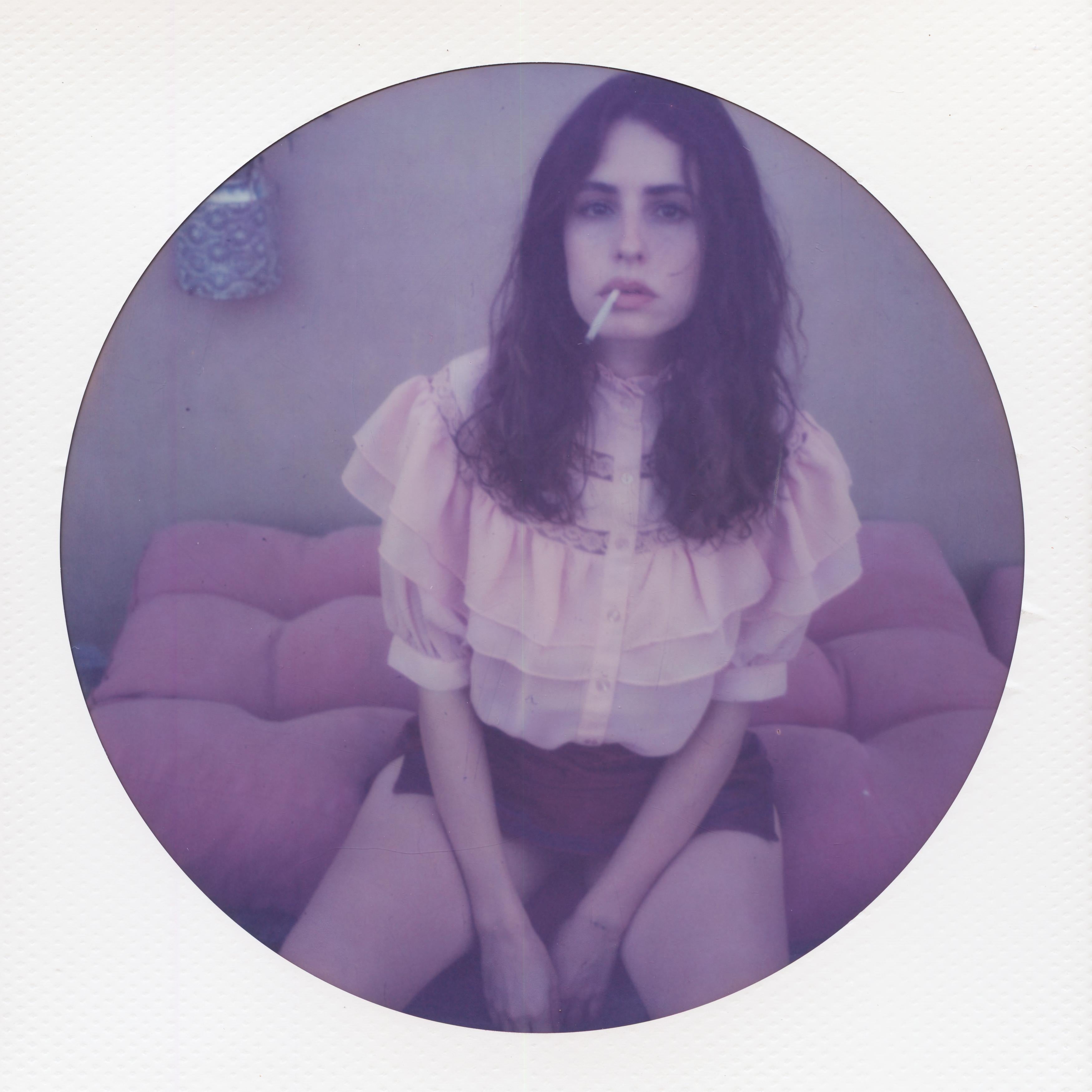 Kirsten Thys van den Audenaerde Color Photograph - Nothing to lose - Contemporary, Women, Polaroid, 21st Century, 21st Century