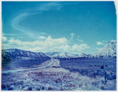On the Road to Nowhere - Contemporary, Landscape, Polaroid, Photography