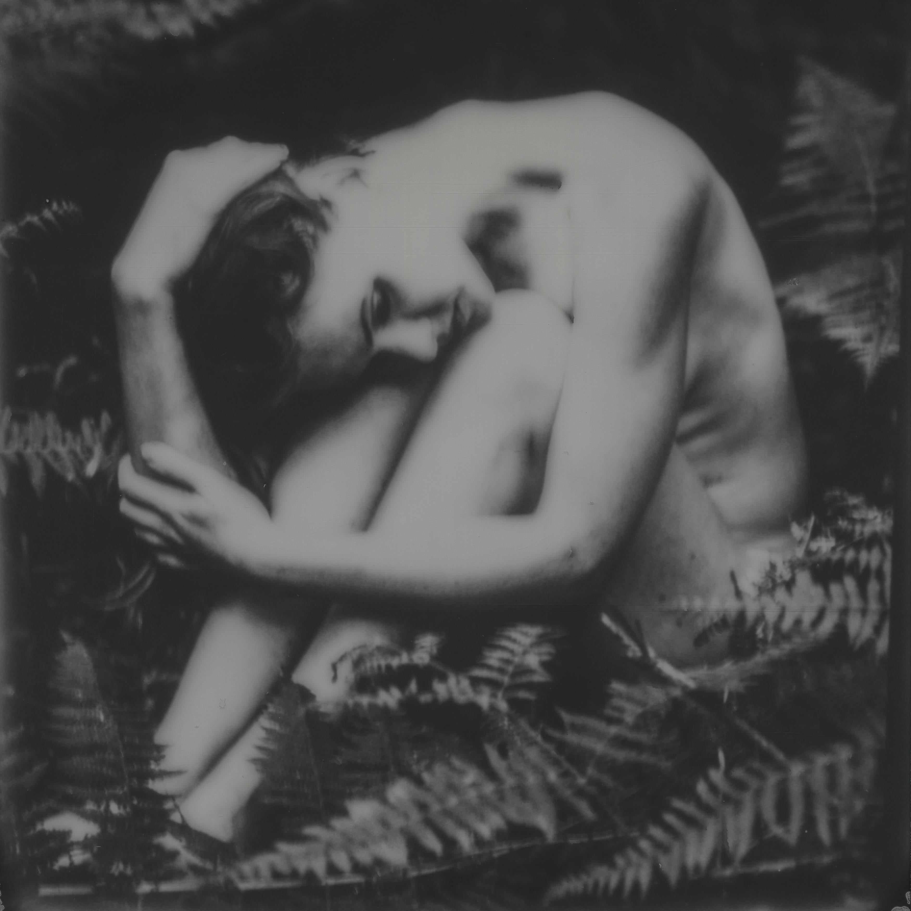 Kirsten Thys van den Audenaerde Nude Photograph - Peace signs - Contemporary, Nude, Women, Polaroid, 21st Century
