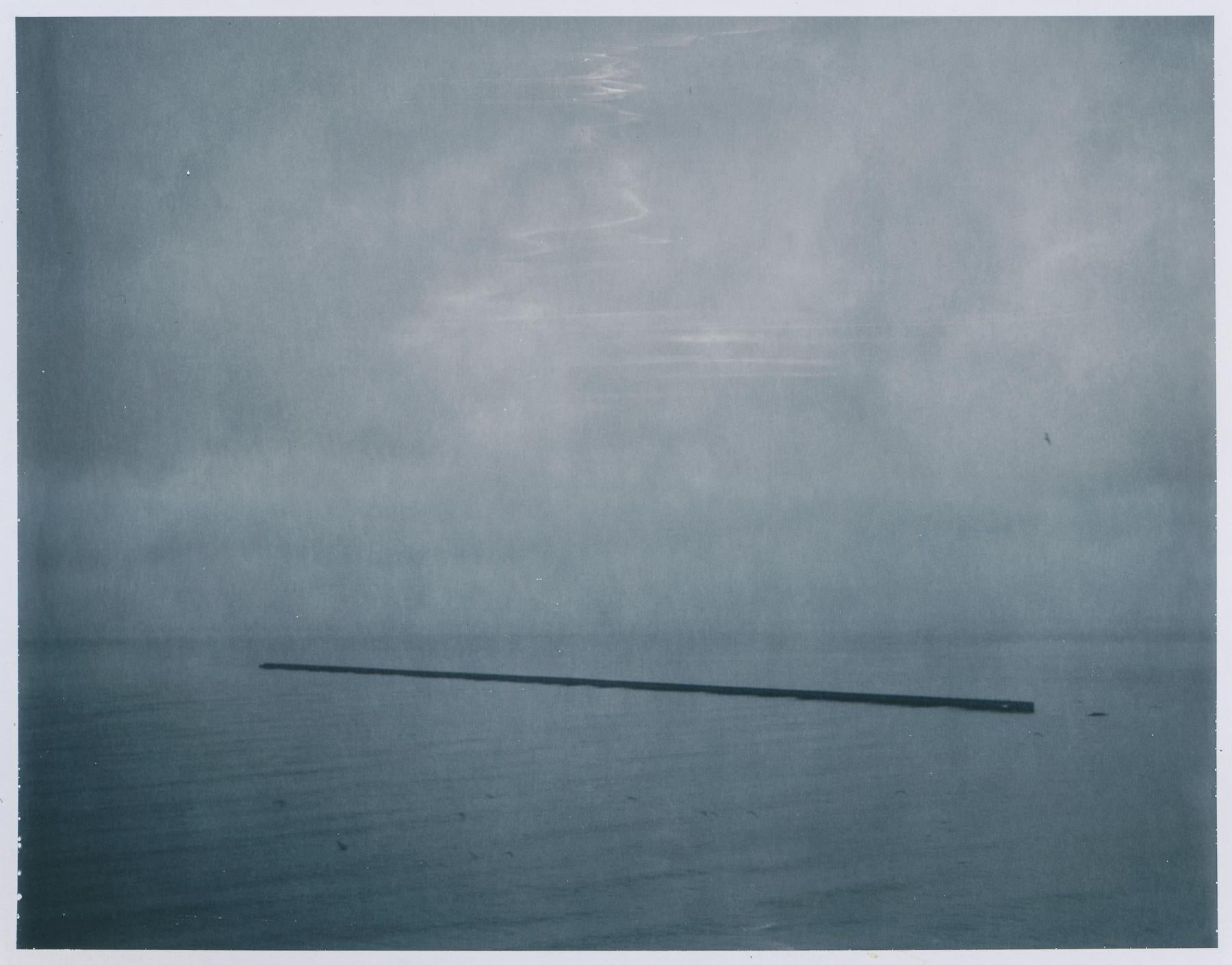 Kirsten Thys van den Audenaerde Black and White Photograph - Pier, 48x60cm