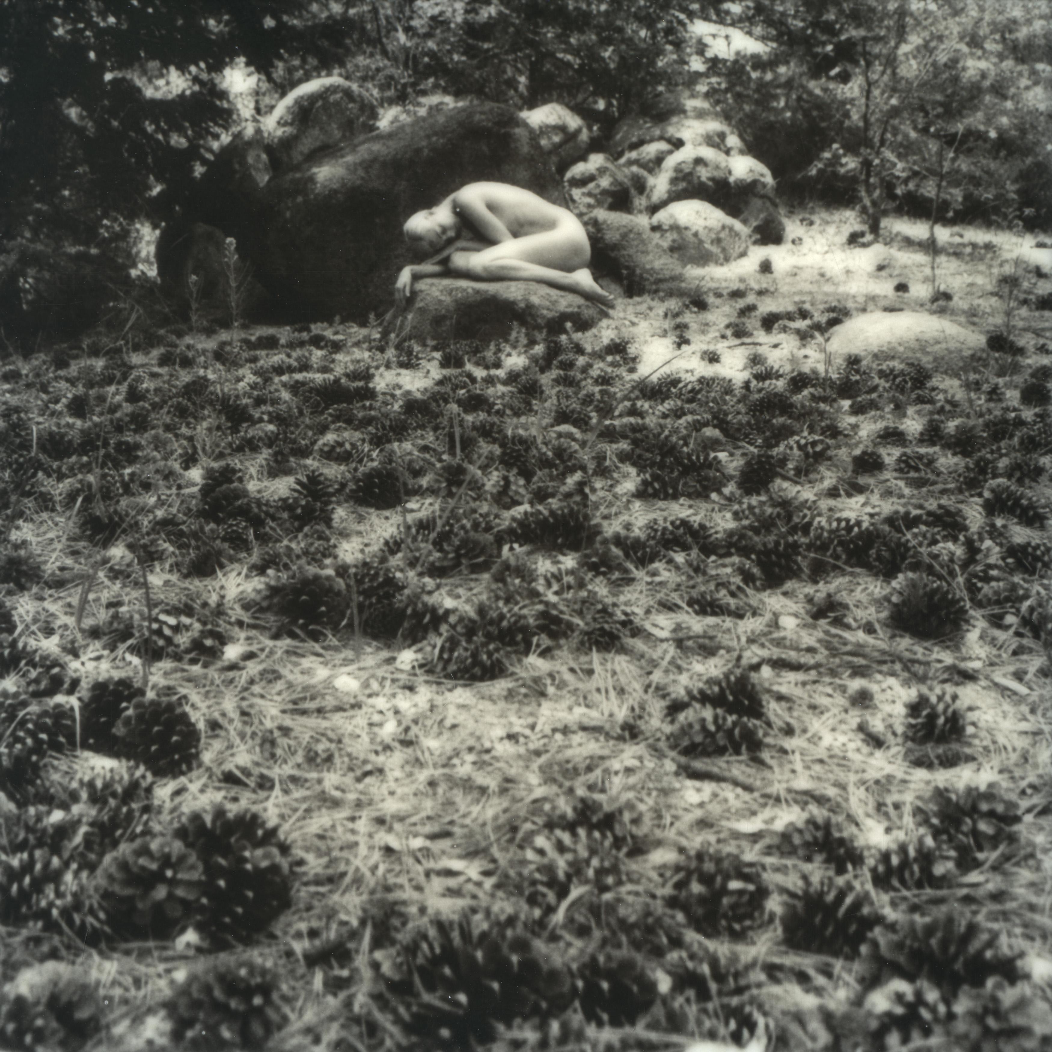 Kirsten Thys van den Audenaerde Black and White Photograph - Pining - Contemporary, Figurative, Women, Polaroid, Photograph, Nude