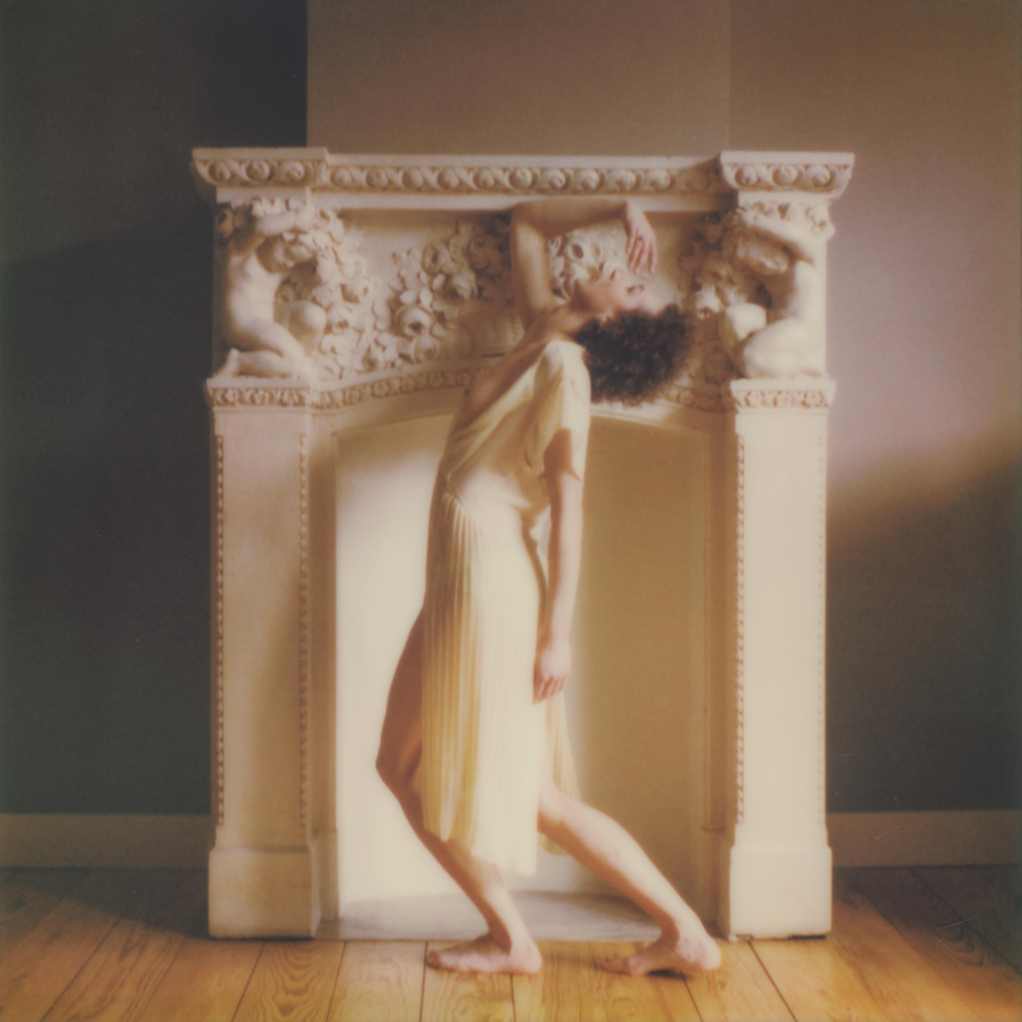 Kirsten Thys van den Audenaerde Portrait Photograph - Reinventing oneself, II (50x50cm) - Polaroid, Contemporary, Color, 21st Century