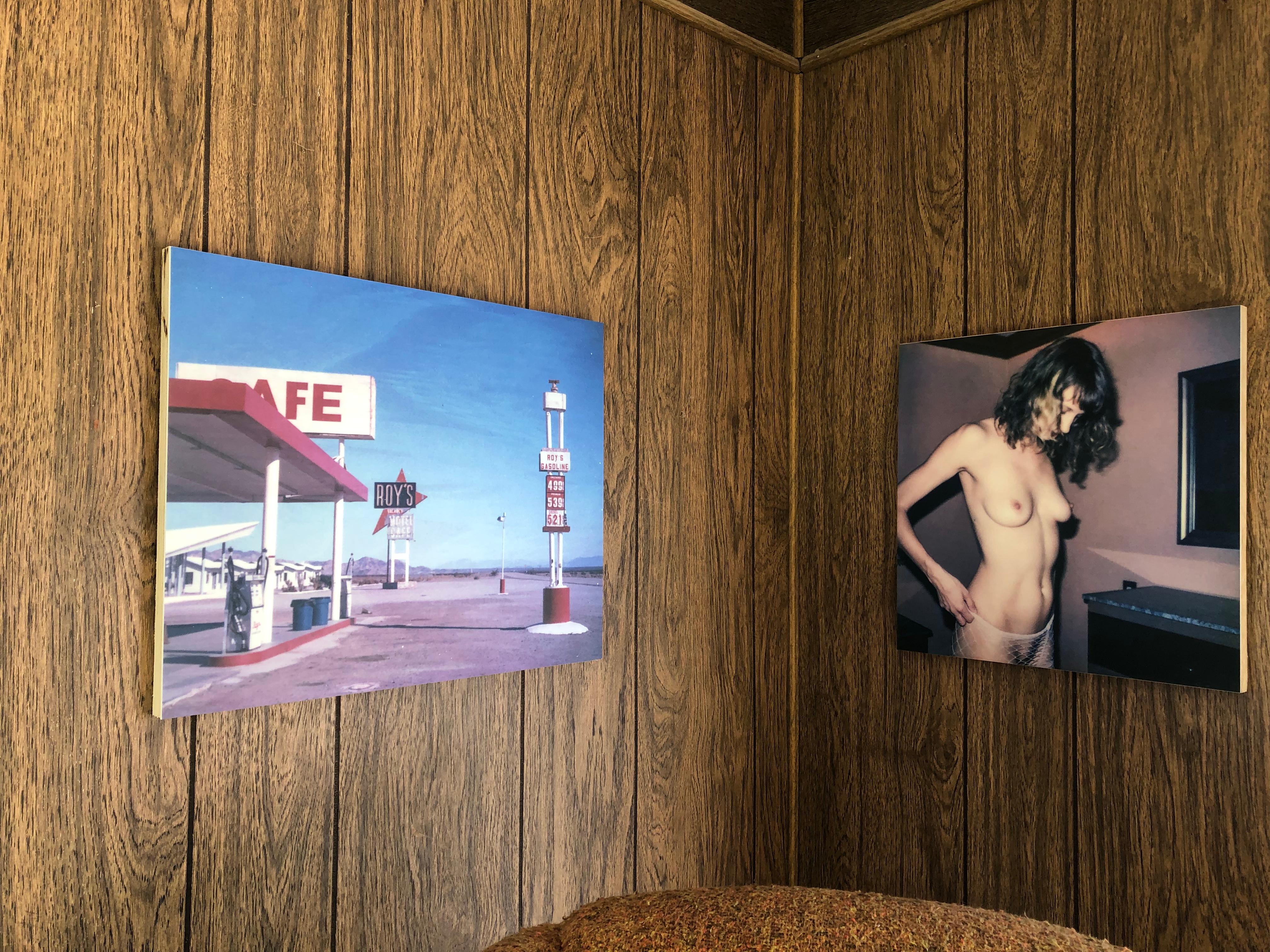 Roys (Amboy), 2018, 45x61cm, Edition 1/7 plus 2 Artist Proofs, based on an original Polaroid, Digital C-print, not mounted. Signed on the back and with certificate. Artist Inventory Number PL2018-450.

This piece is exhibited at the Bombay Beach