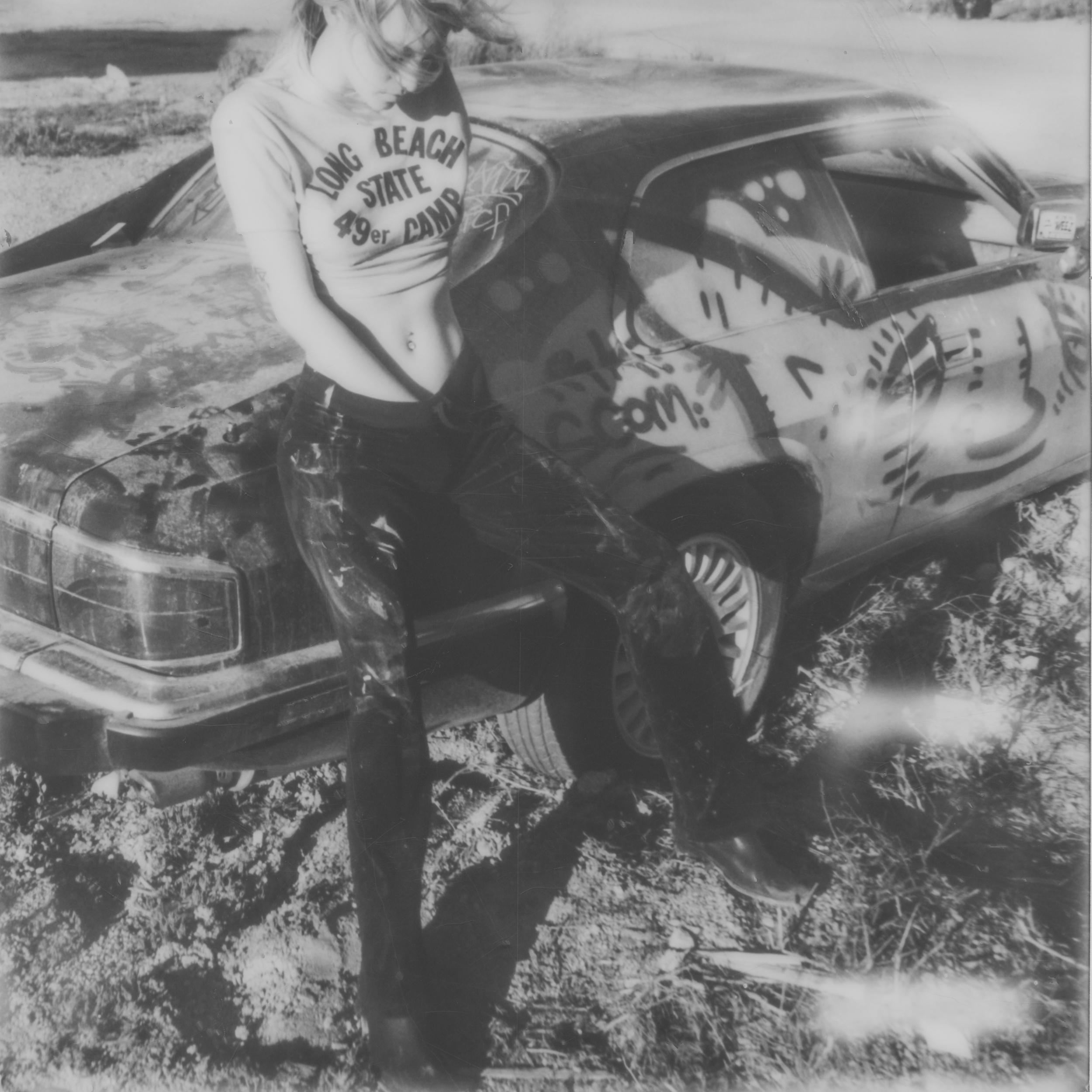 Kirsten Thys van den Audenaerde Black and White Photograph - Self - Contemporary, Nude, Women, Polaroid, 21st Century, Color