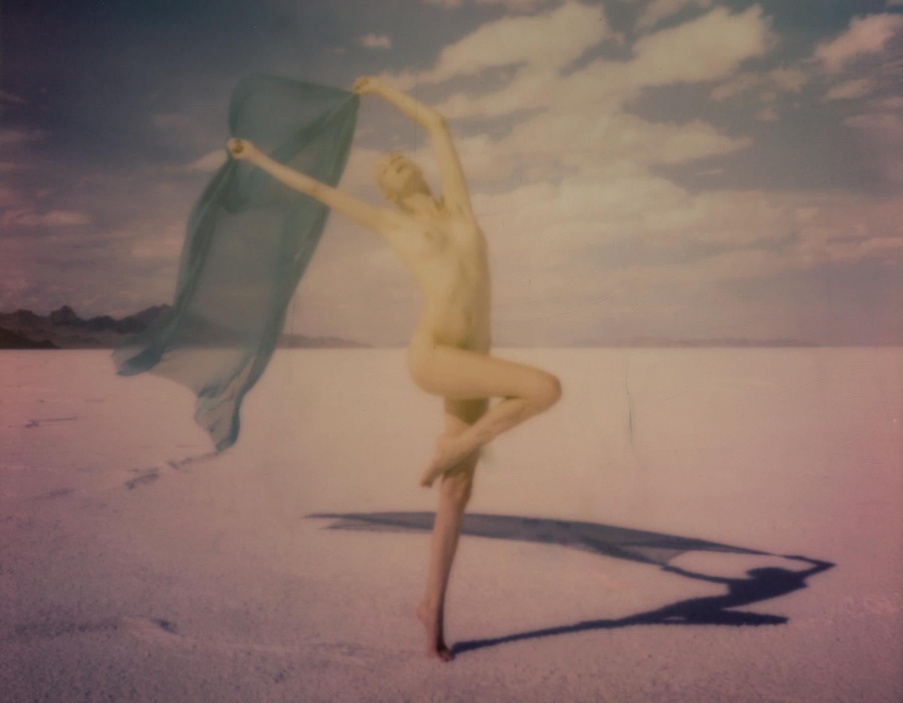 Shadowplay, triptych, 21st Century, Polaroid, Nude Photography, Contemporary 2