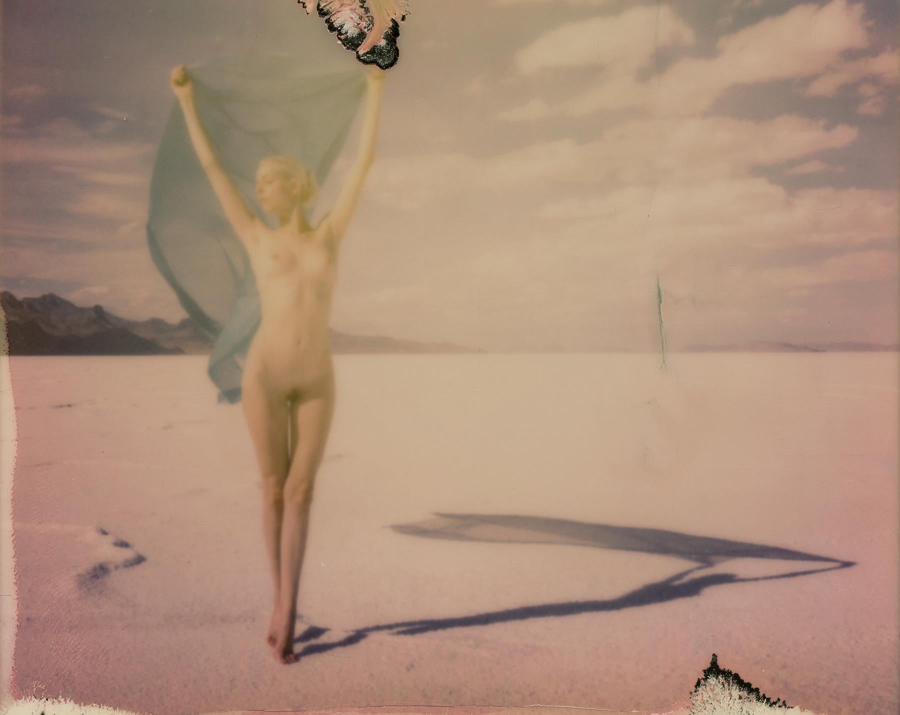 Shadowplay, triptych, 21st Century, Polaroid, Nude Photography, Contemporary 3