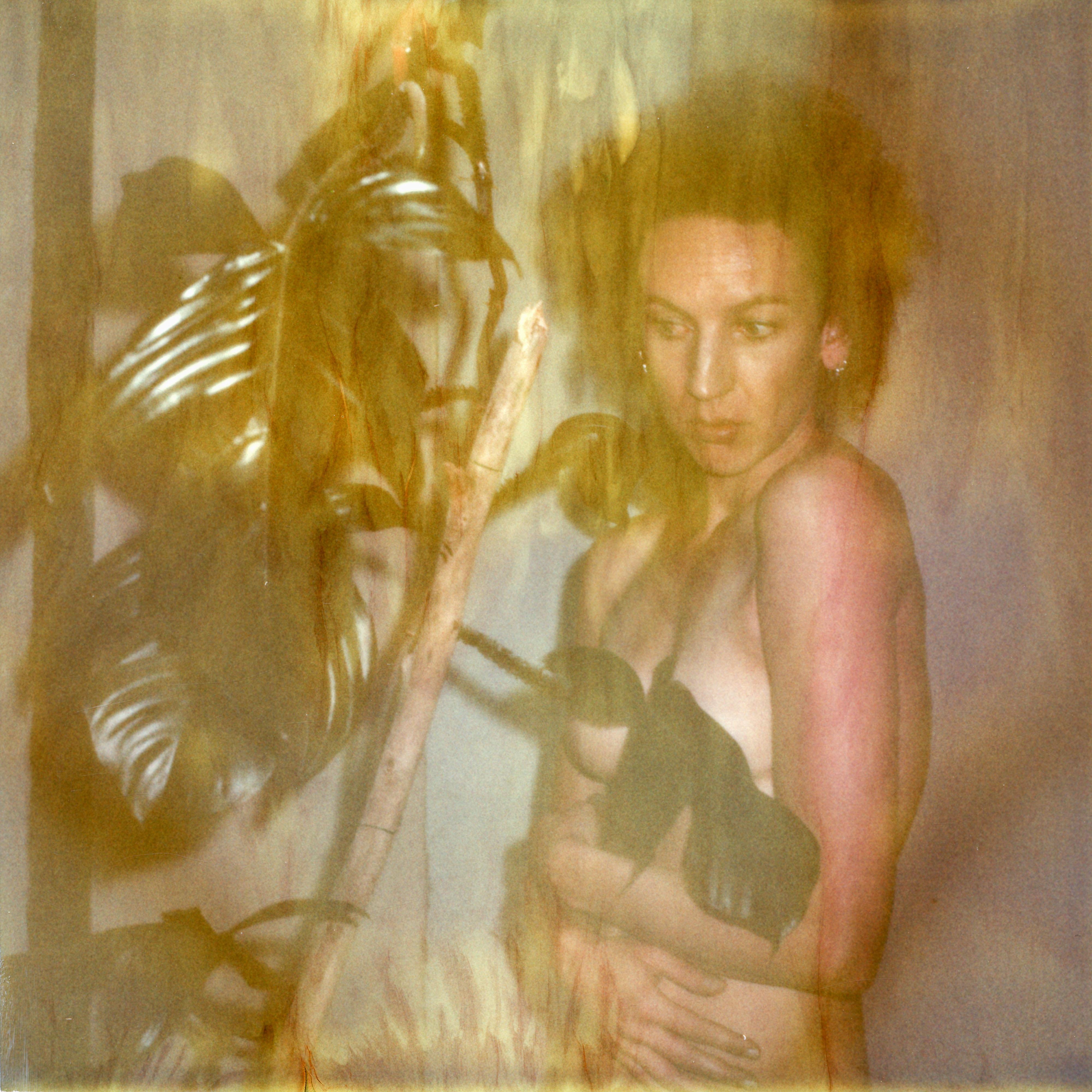 Kirsten Thys van den Audenaerde Color Photograph - Shine - Contemporary, Nude, Women, Polaroid, 21st Century