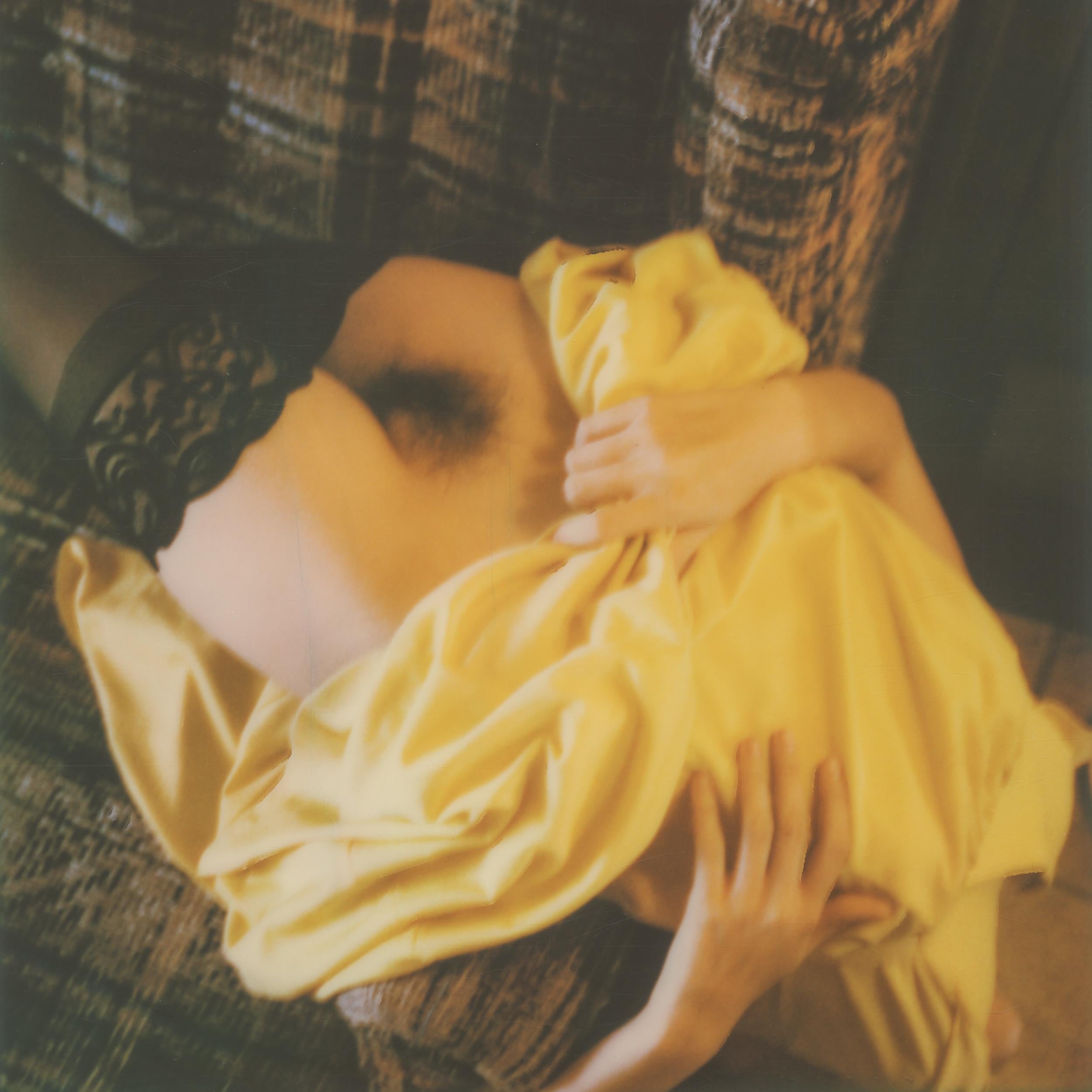 Kirsten Thys van den Audenaerde Color Photograph - Situation - BomBay Beach - Contemporary, Nude, Women, Polaroid, 21st Century