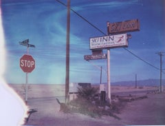 Ski Inn (Bombay Beach), 21st Century, Polaroid, Landscape Photography