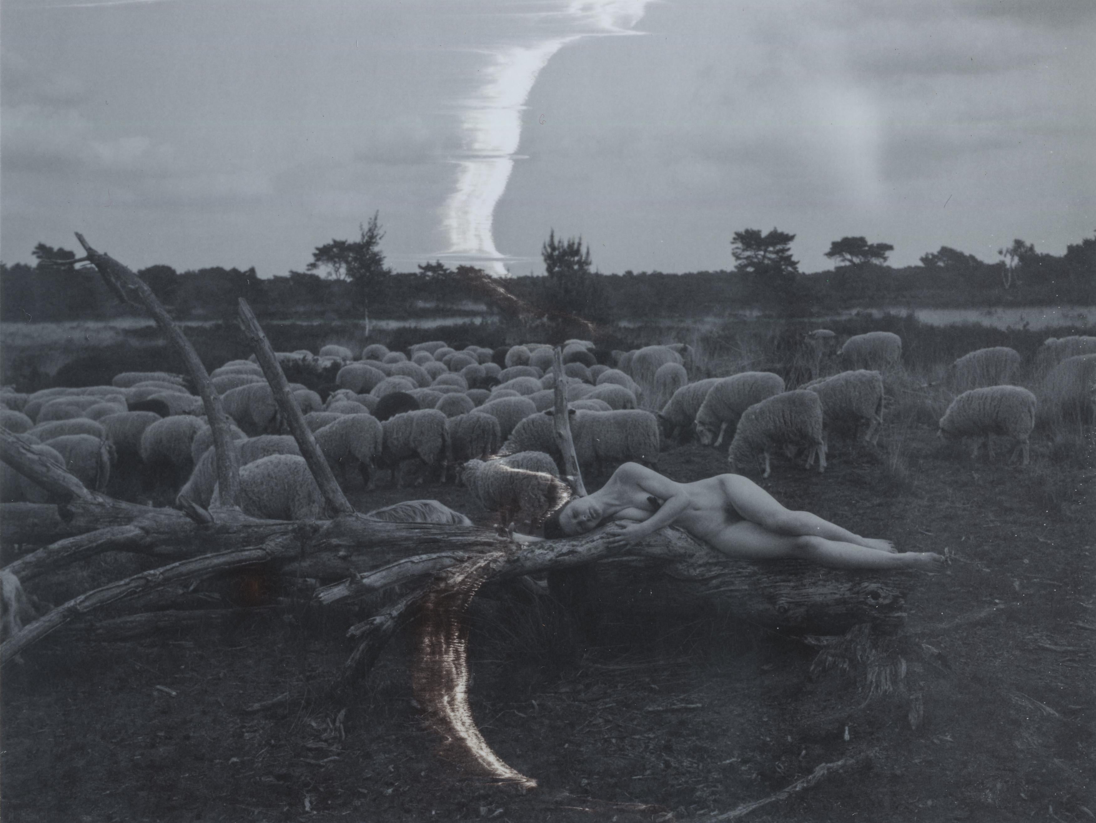 Kirsten Thys van den Audenaerde Nude Photograph - Sonnet - Contemporary, Nude, Women, Polaroid, 21st Century