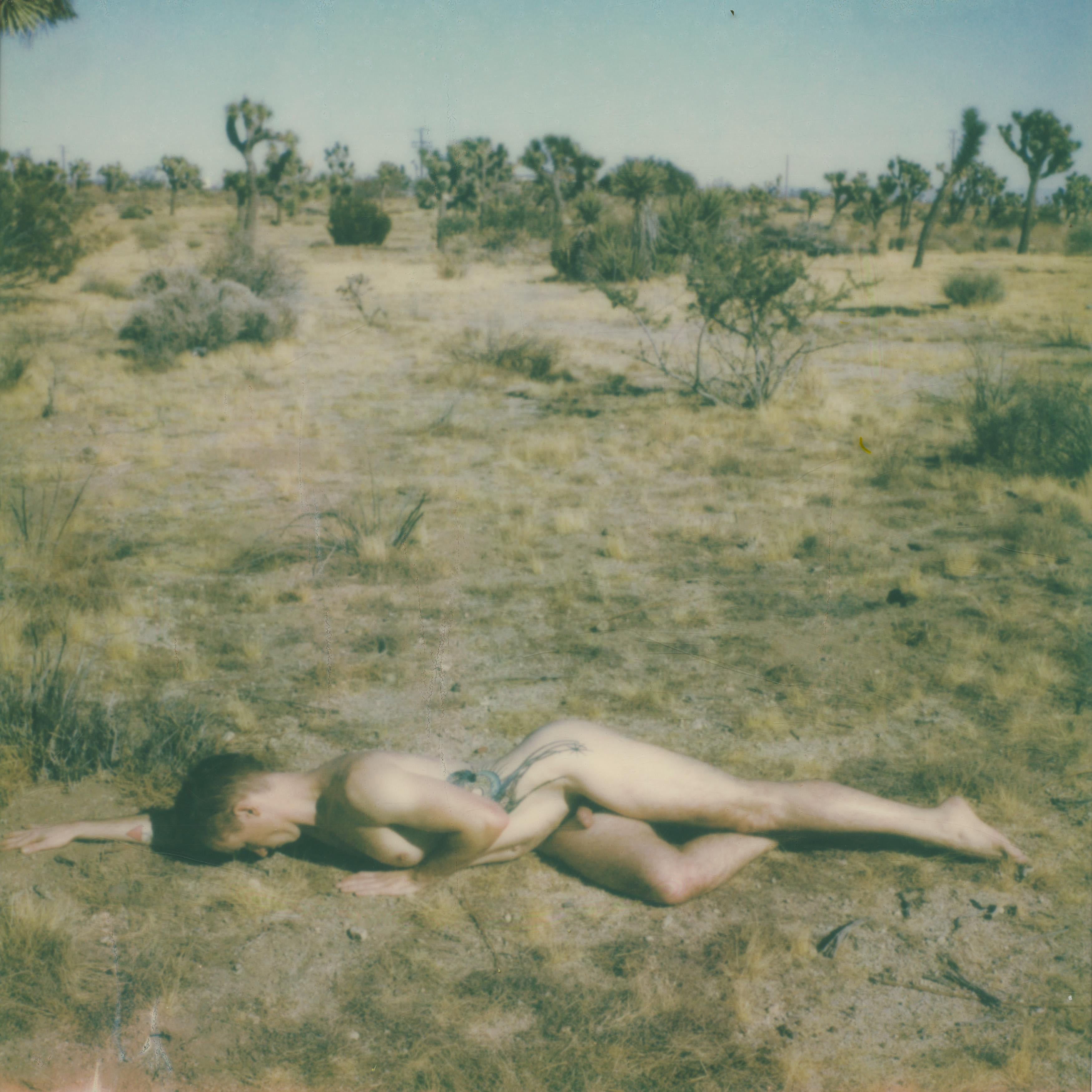 Kirsten Thys van den Audenaerde Color Photograph - Spread - Contemporary, Polaroid, Nude, 21st Century, Joshua Tree