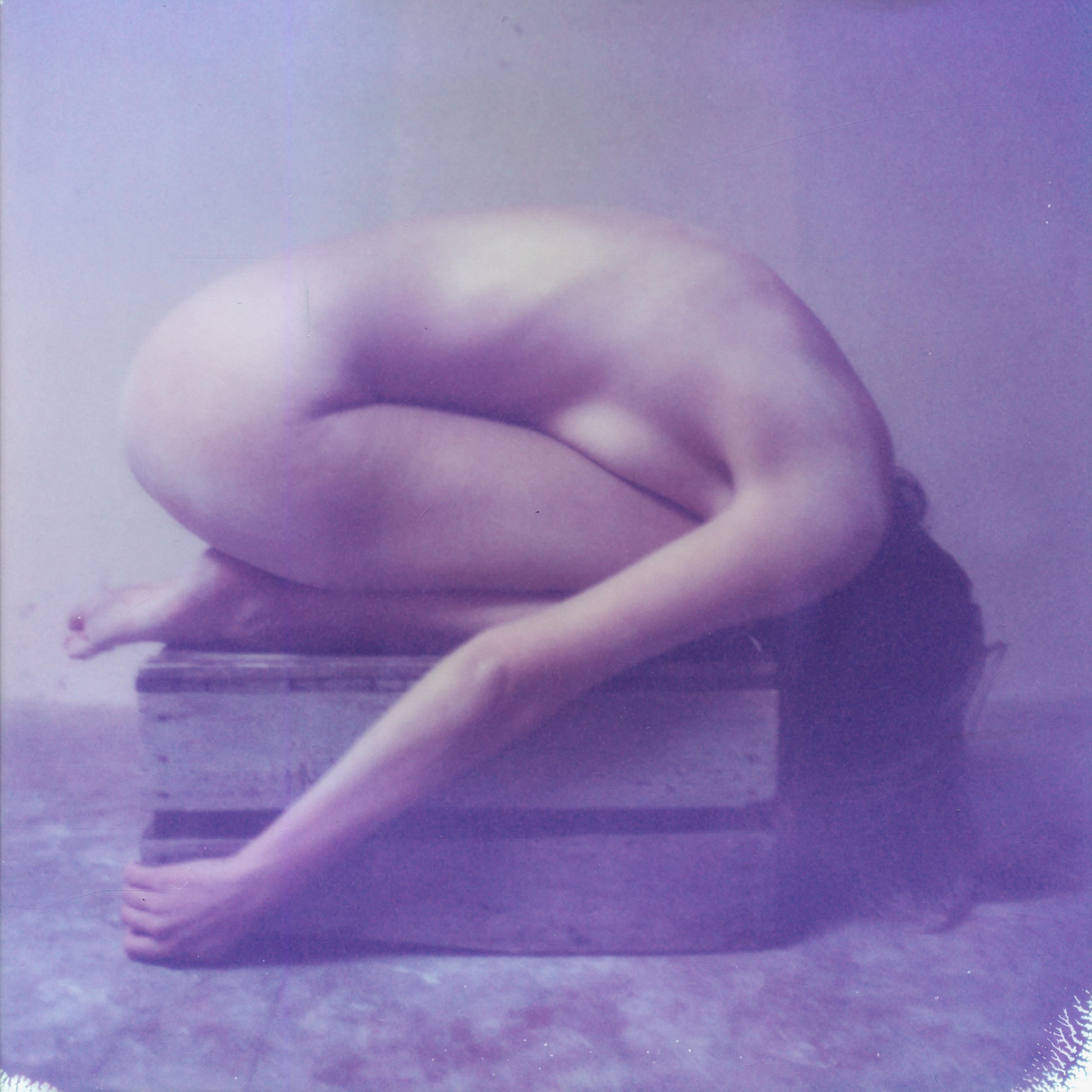 Kirsten Thys van den Audenaerde Color Photograph - Square one - Polaroid, Color, Women, 21st Century, Nude