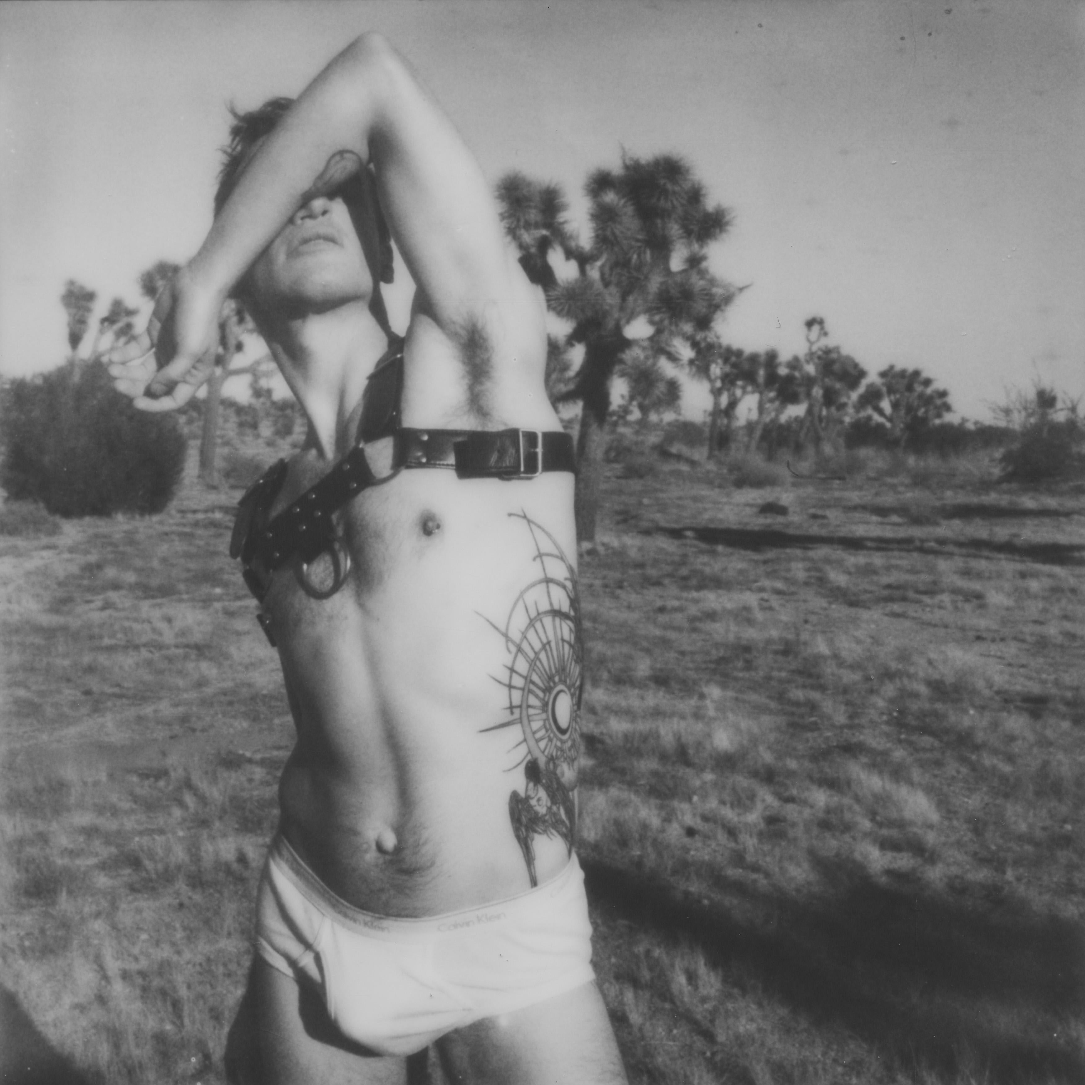 Kirsten Thys van den Audenaerde Nude Photograph - The Future's so bright - Contemporary, Polaroid, Nude, 21st Century, Joshua Tree