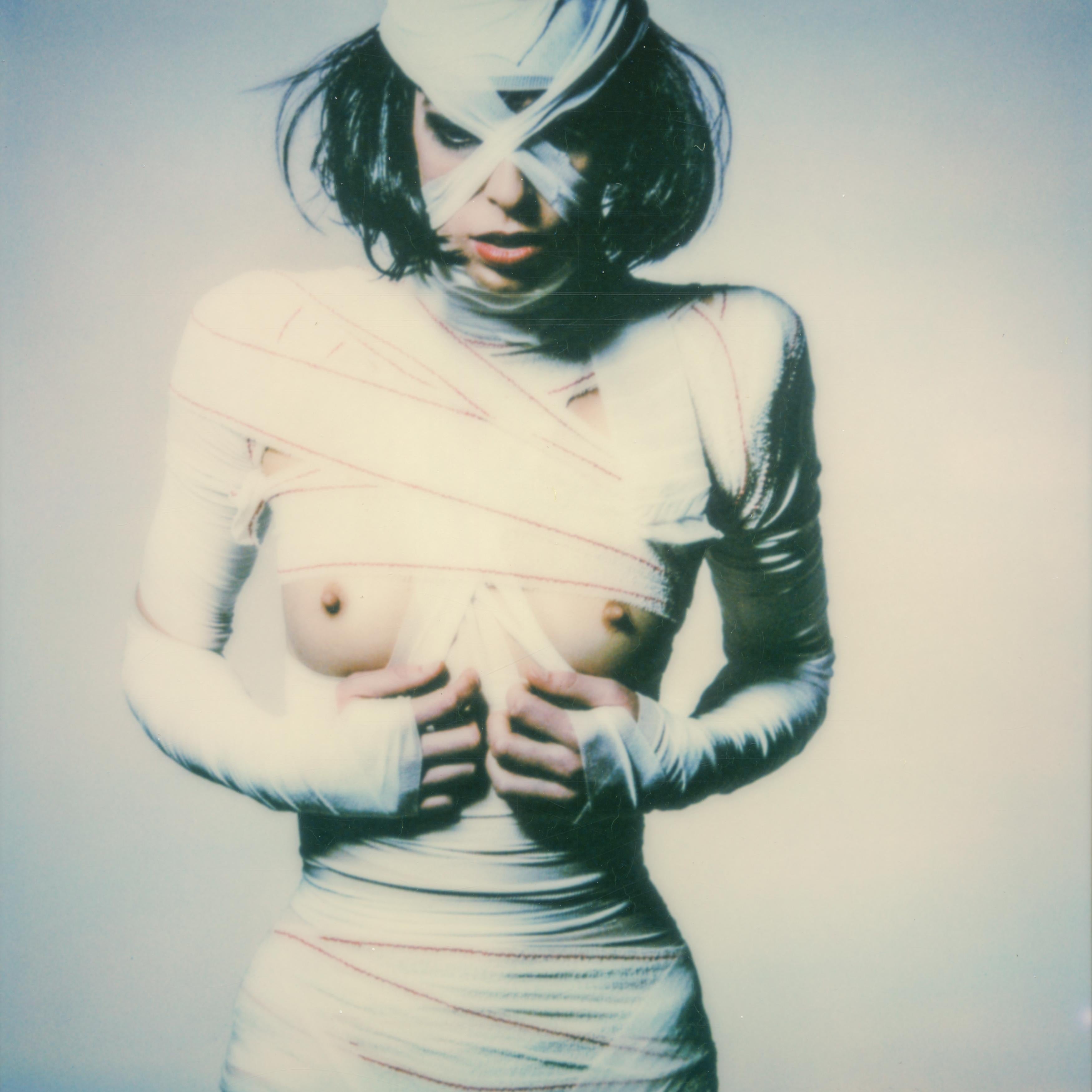 Kirsten Thys van den Audenaerde Nude Photograph - The price of Beauty - Contemporary, Polaroid, Color, Women, 21st Century