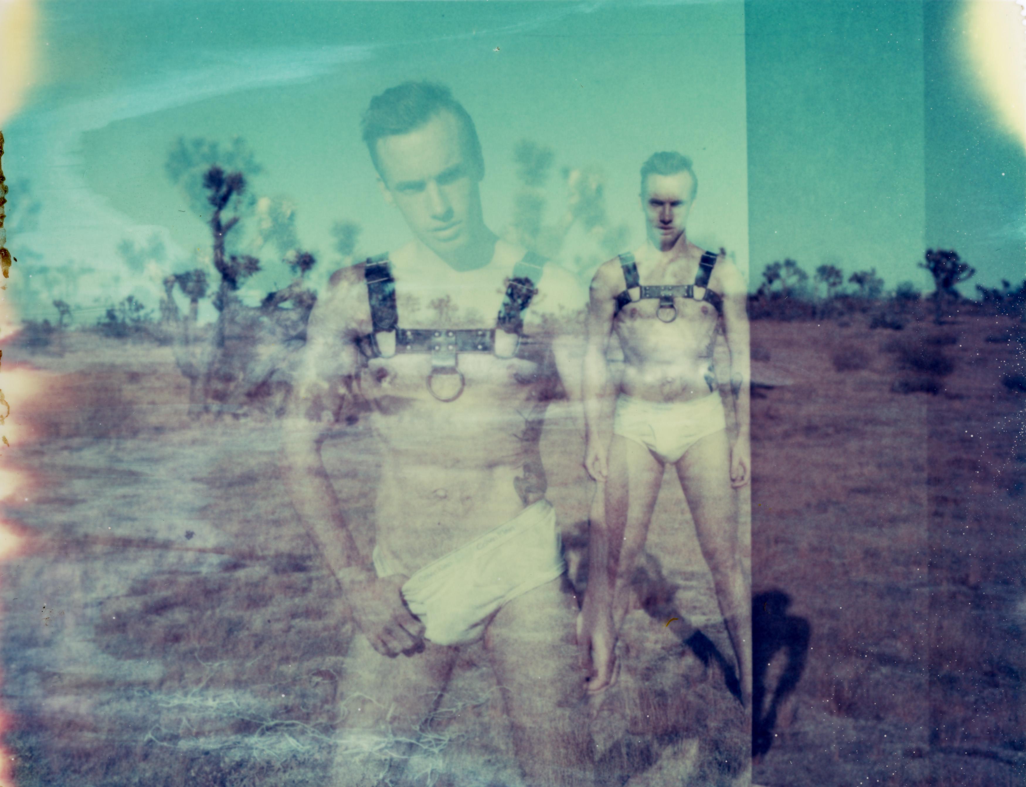Nude Photograph Kirsten Thys van den Audenaerde - Ce côté de la montagne - Contemporain, Polaroid, Joshua Tree, Paysage