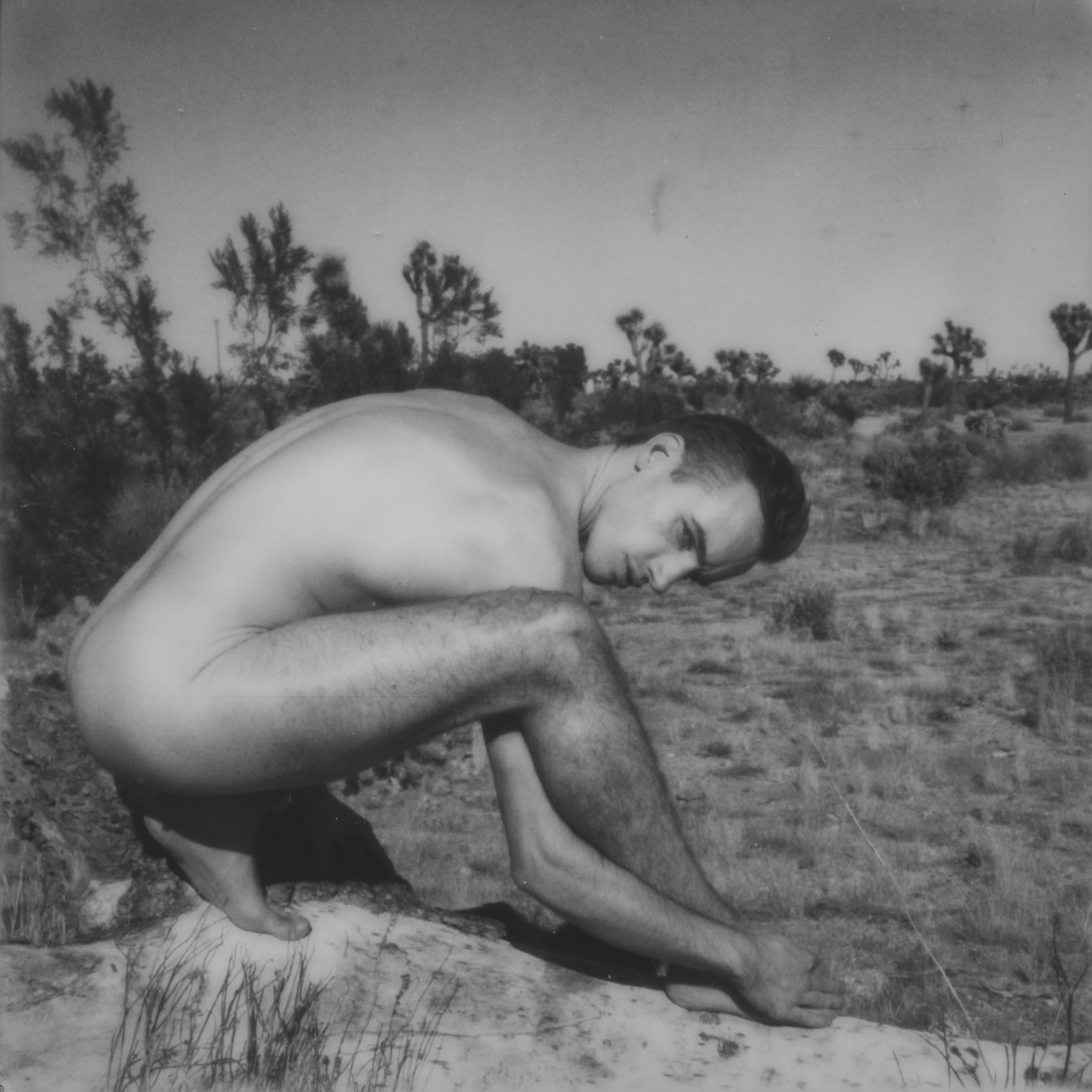 Kirsten Thys van den Audenaerde Nude Photograph - Unfold - Contemporary, Polaroid, Nude, 21st Century, Joshua Tree