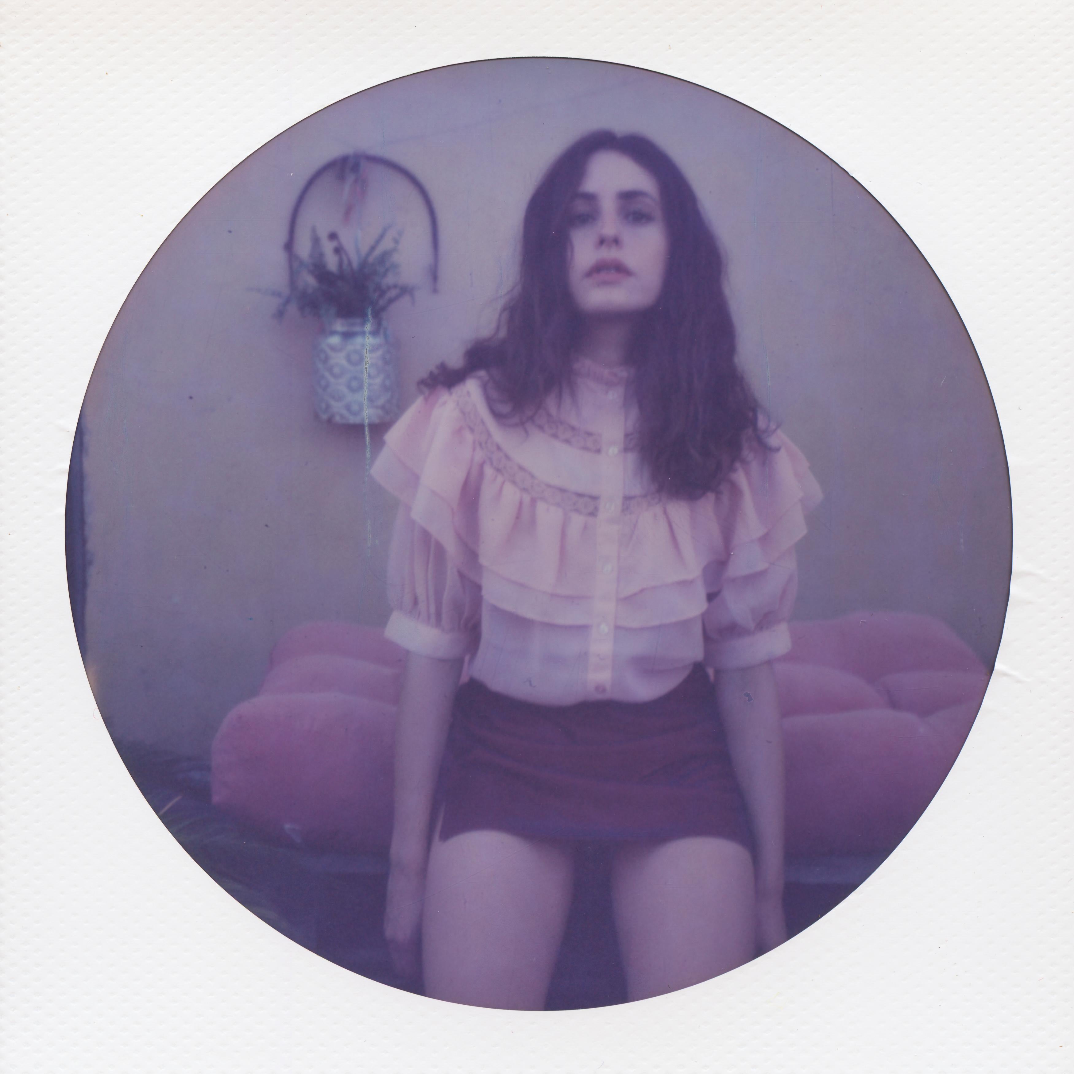 Kirsten Thys van den Audenaerde Portrait Photograph - Vantage Point - Contemporary, Women, Polaroid, 21st Century, Color