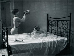 Wicca - monté - 21e siècle, Polaroid, photographie de nu